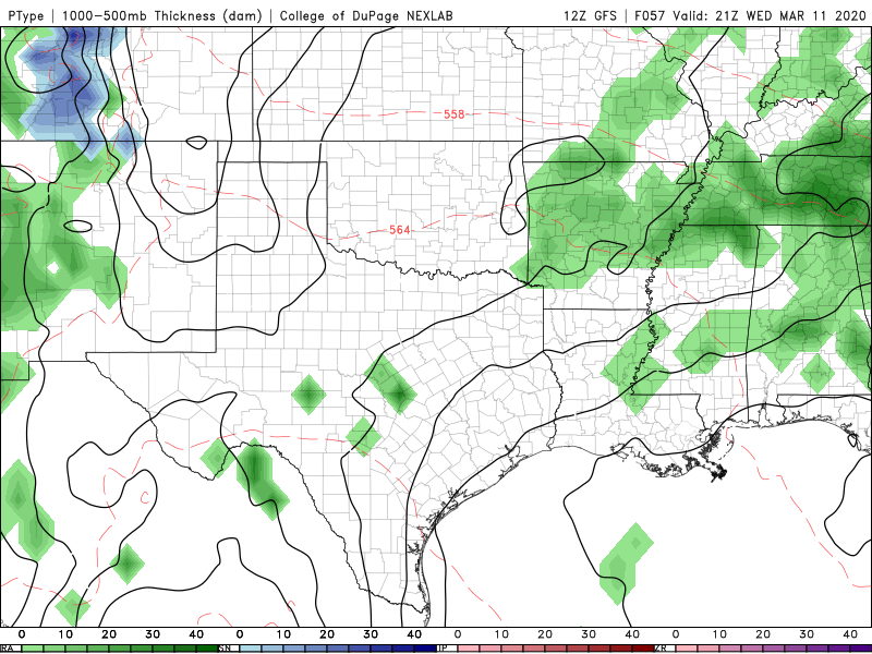Rainy pattern returns to the South