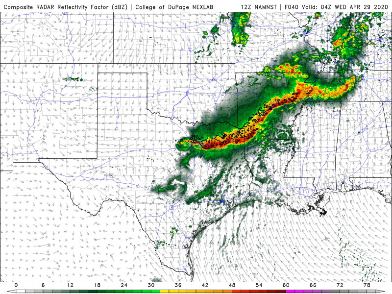 A line of Big Bad storms for Tuesday