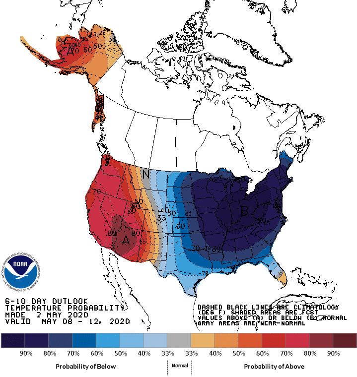 Relief from the heat later this week