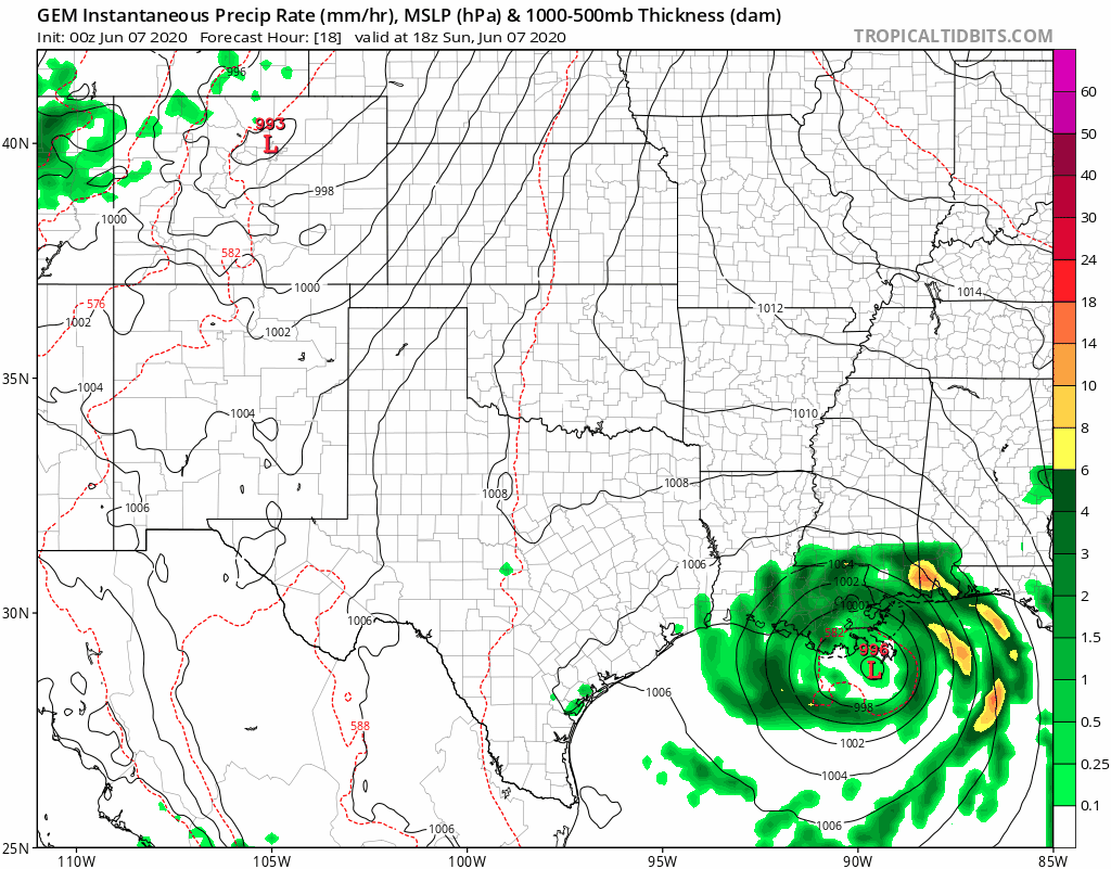 Cristobal Makes Landfall Today