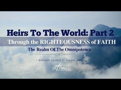  08.30.2020  Bishop James C. Hash, Sr. 