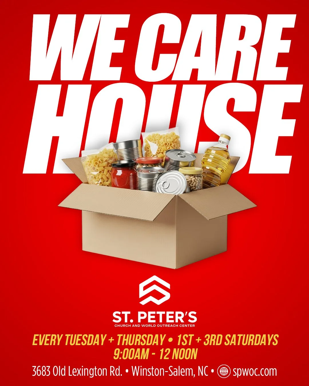 We Care House Food Pantry