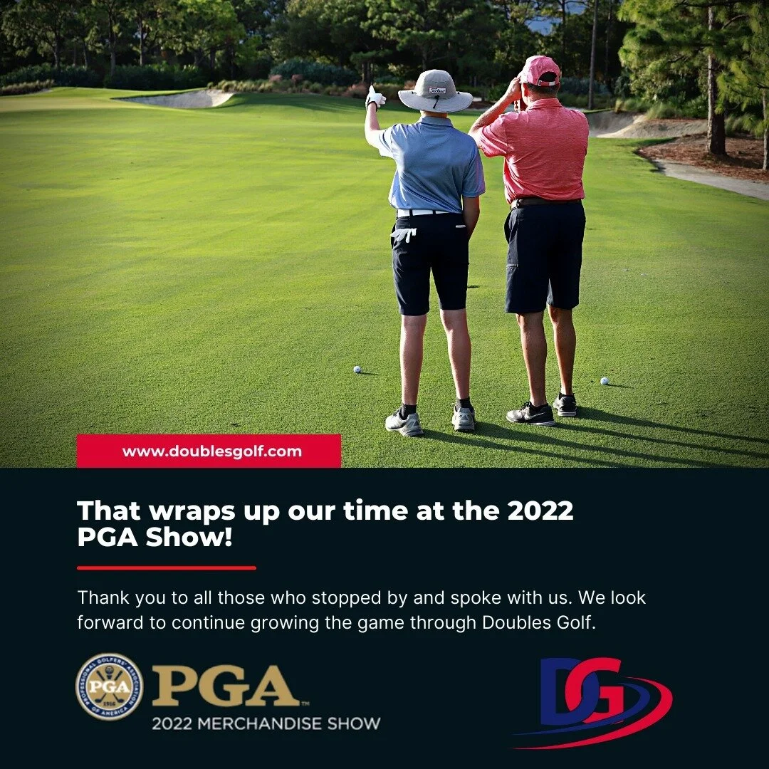 Till next year! 🏌🏼&zwj;♀️🏌🏿&zwj;♂️ #PGAShow #DoublesGolf