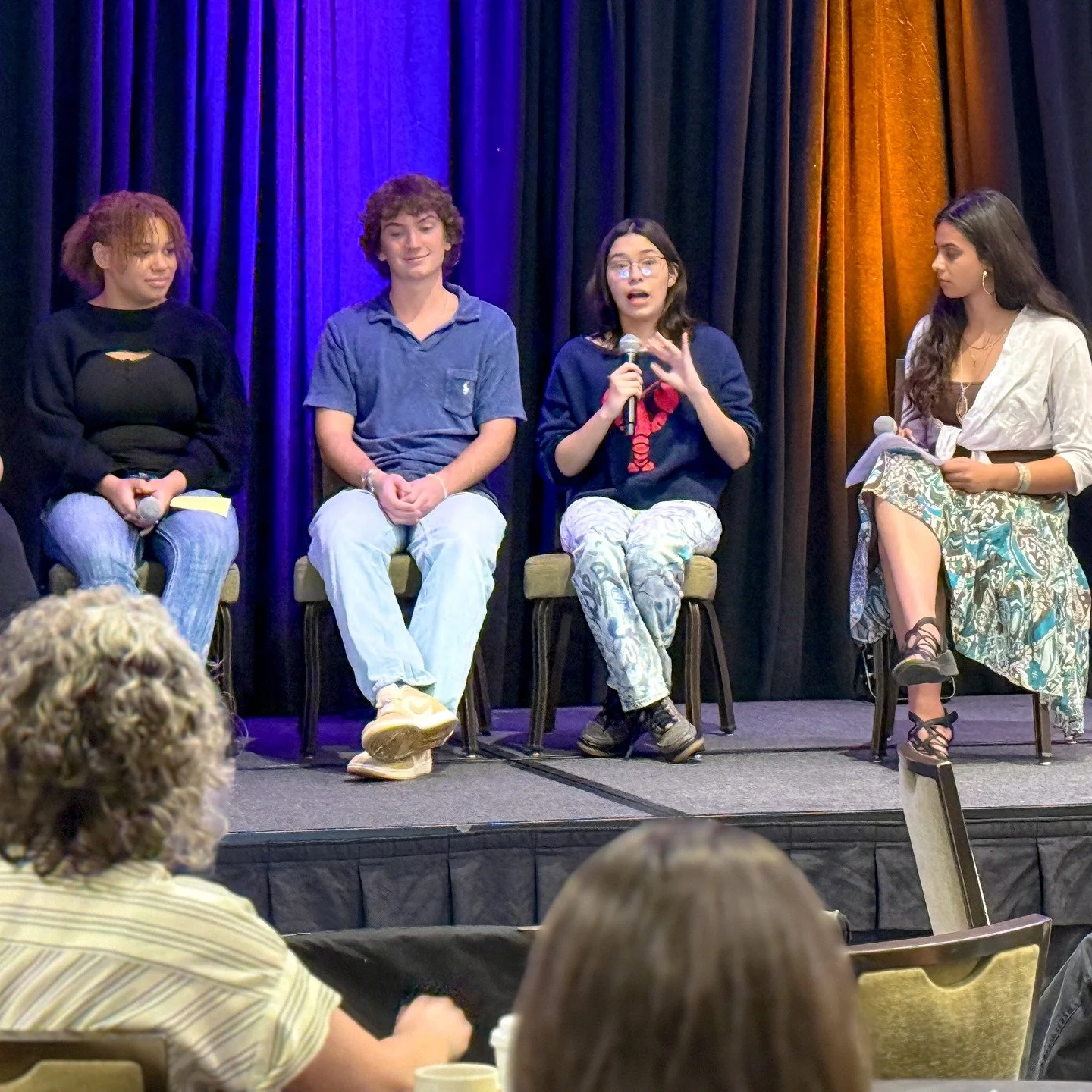 Last week, our ArtLab interns had a wonderful opportunity to lead an activity at the Arts Education Partnership's 2025 Annual Convening. In this environment of learning and growth, our interns guided attendees through an activity designed to help the