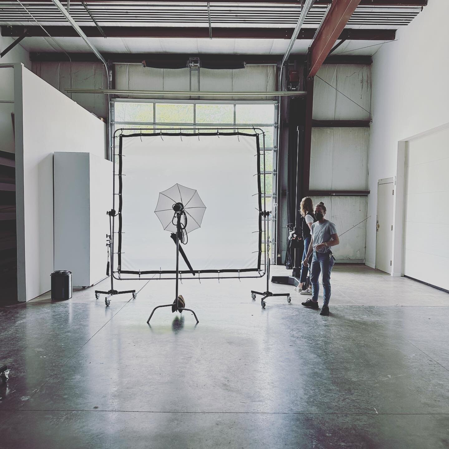 Setting up for this weeks shoot