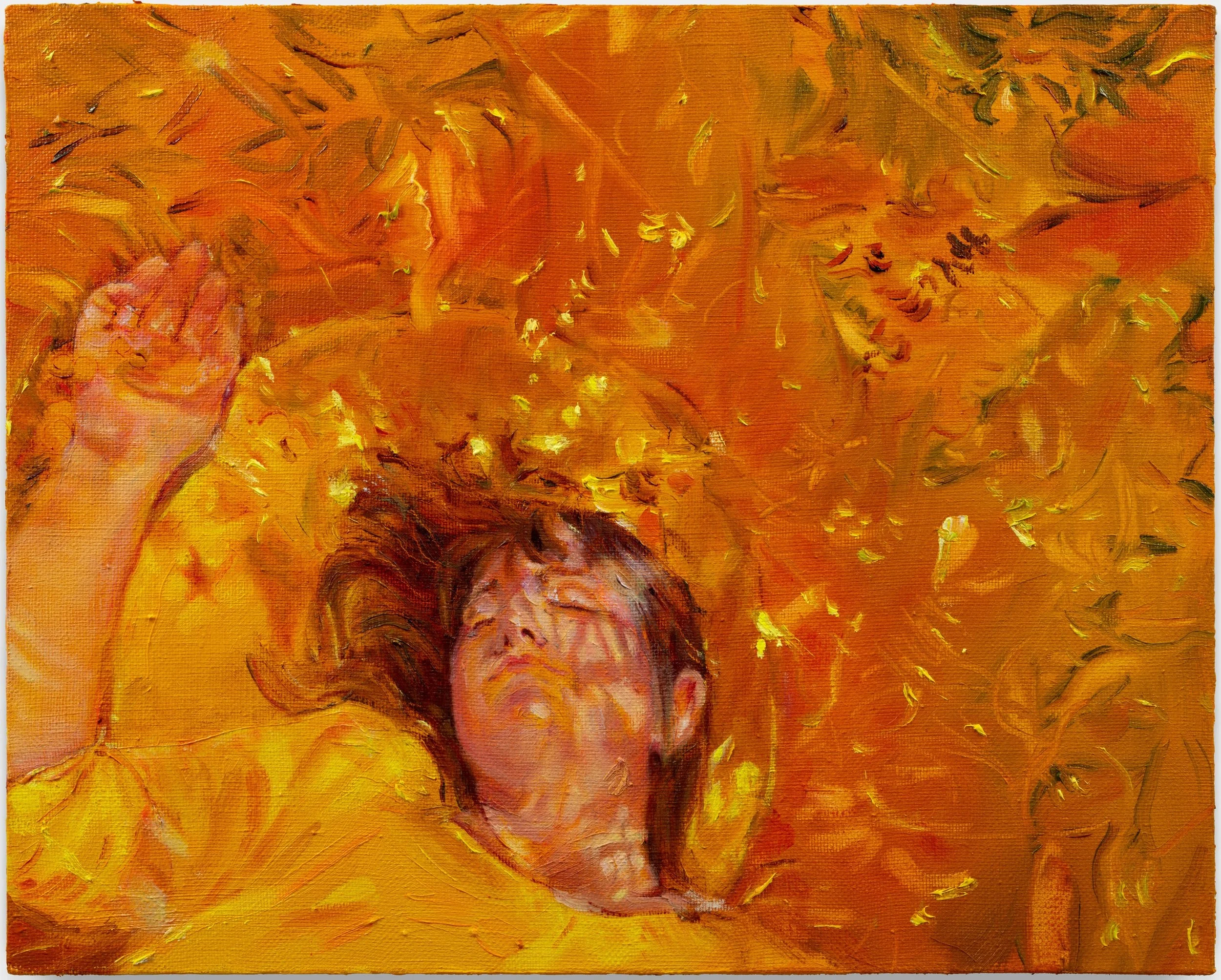 Heather Drayzen, Carré Marigny, oil on linen, 16 x 20 inches, 2025 
