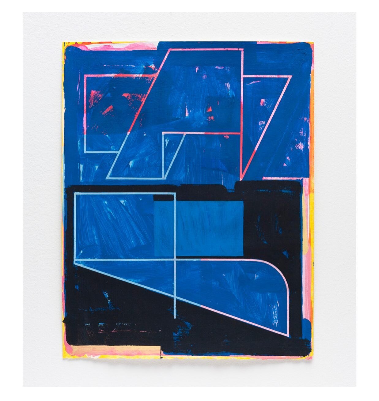Caleb Taylor in A SPECIES OF WRITING, our online exhibition of works on paper on auxierkline.com. 

Caleb Taylor - &ldquo; New Constructions (Silhouettes and Profiles)&rdquo;, acrylic and flashe on paper, 14 x 11 inches, 2020