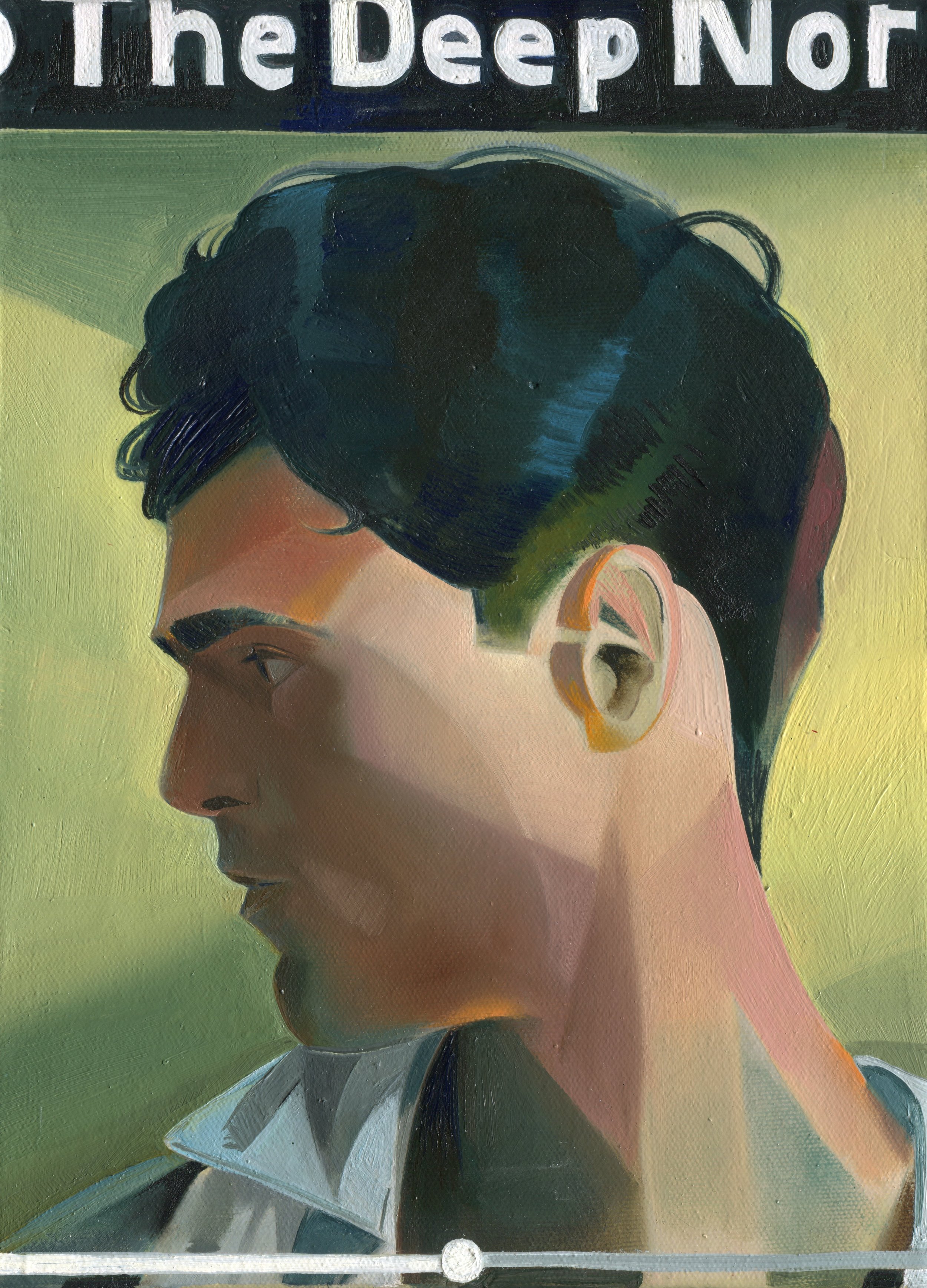 Logan T. Sibrel, “Deep Nor”, Oil on canvas, 12 x 9 inches, 2026