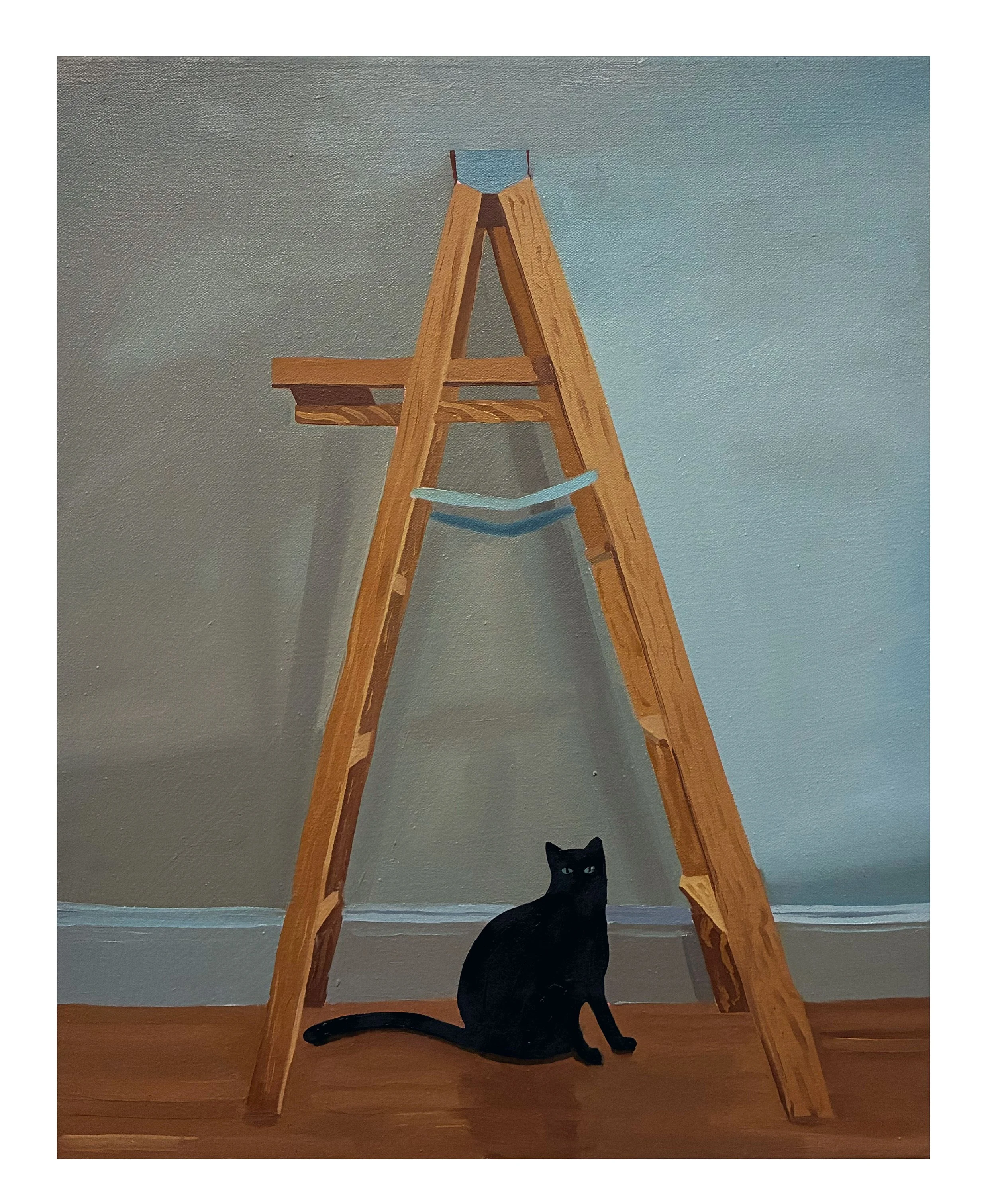 "Good Omen", oil on canvas, 20 x 16 inches, 2023 