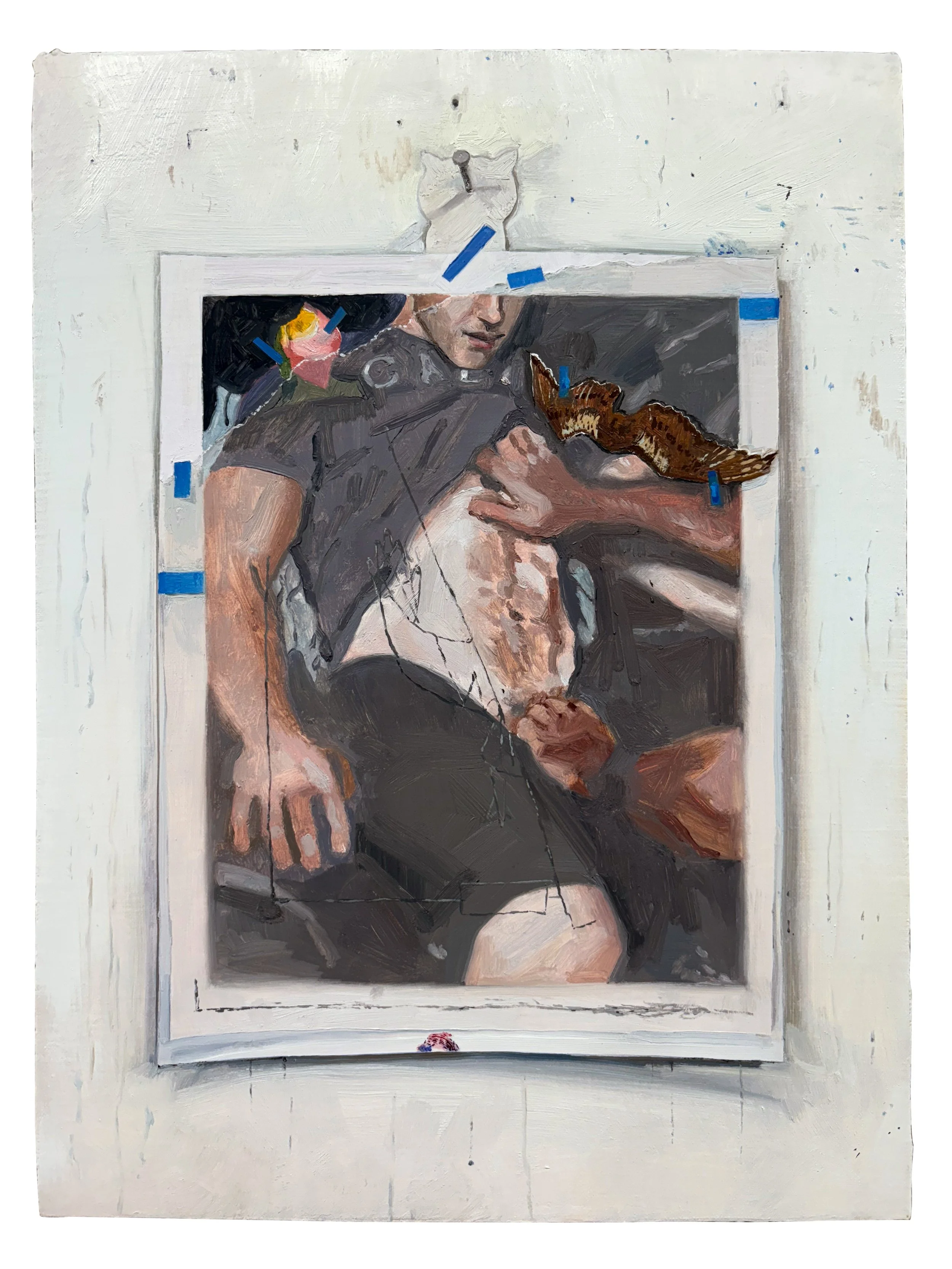 Hank Ehrenfried, "Up and Down Through the Veil", 16 x 12 inches, Oil on linen over panel, 2025