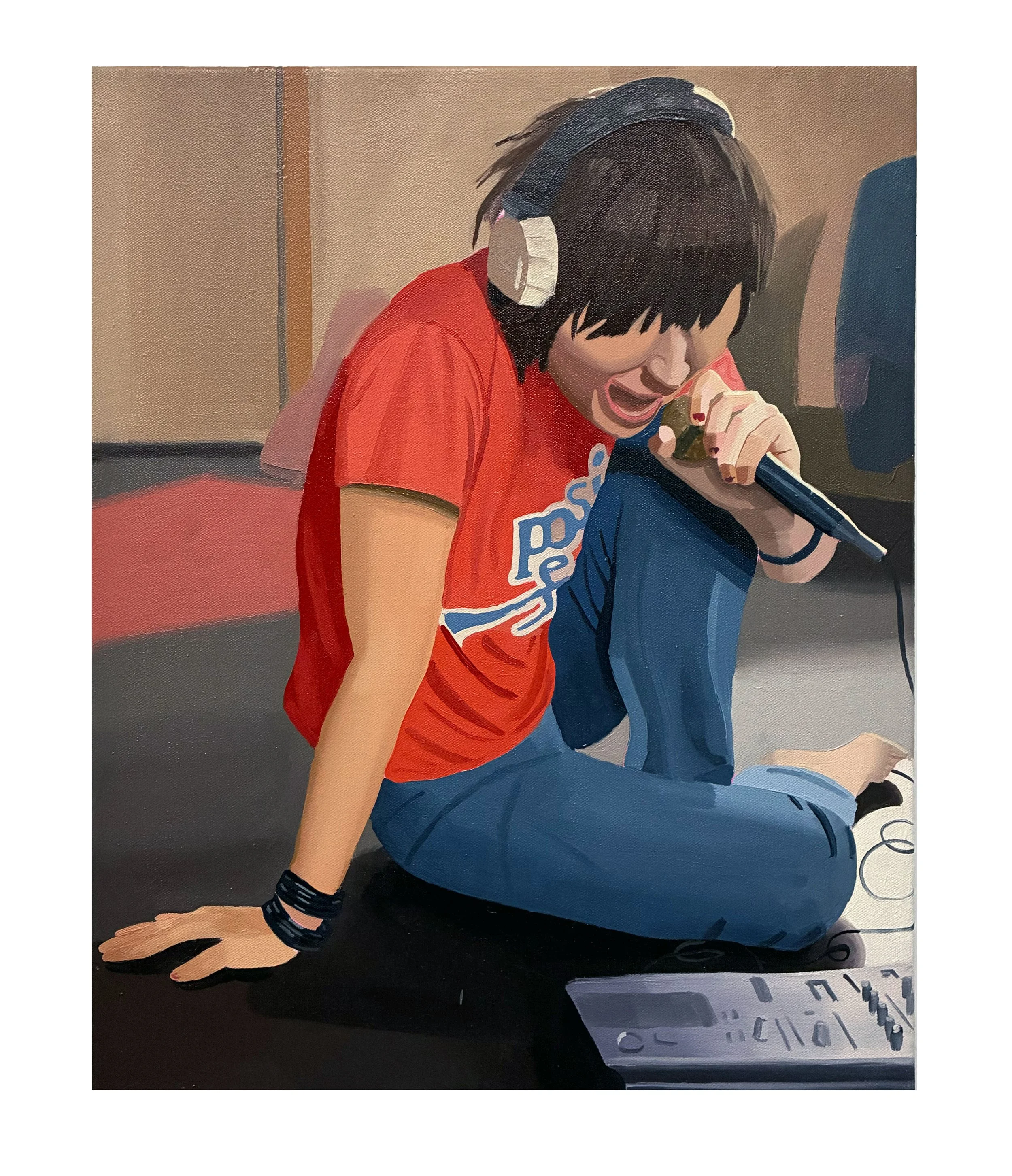 "Not A Phase", oil on canvas, 20 x 16 inches, 2023 