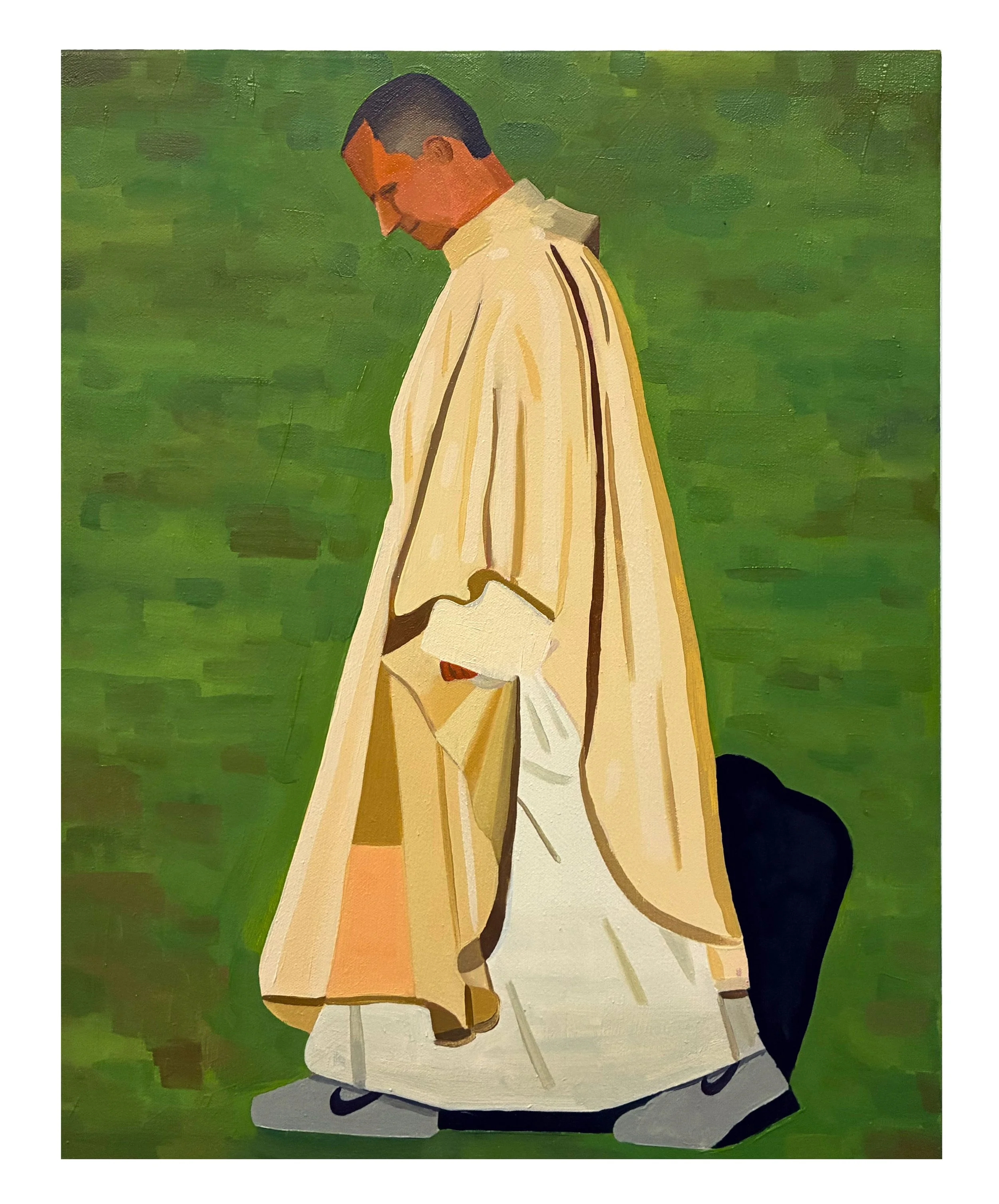 "Walk This Way", oil on canvas, 20 x 16 inches, 2026