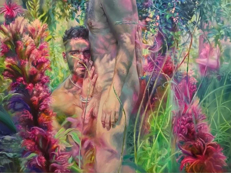 JD Raenbeau Gayfeather, oil on panel, 18 x 24 inches, 2024
