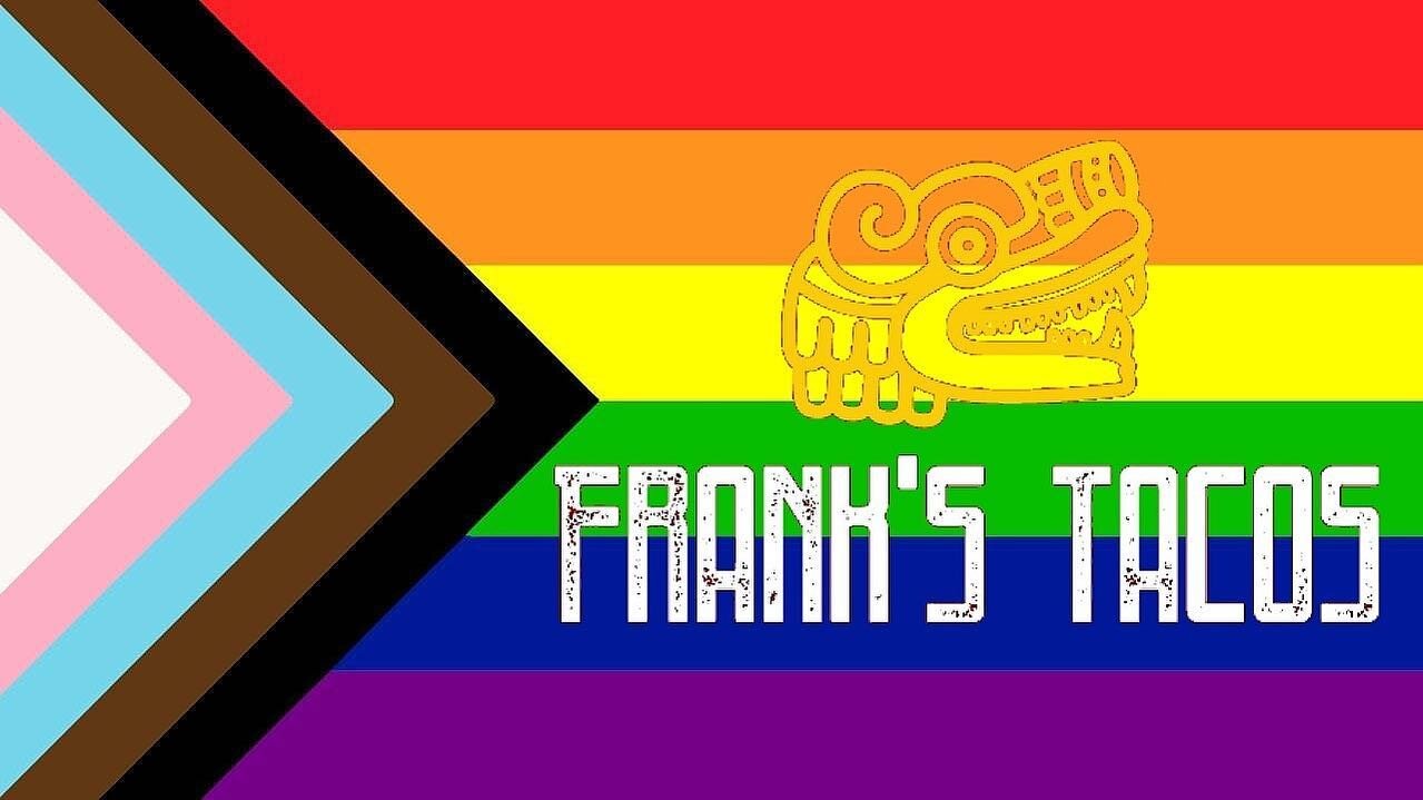 Happy Pride Month! Frank&rsquo;s Tacos is an LGBT-owned small business that proudly stands with the LGBTQ community. 🏳️&zwj;🌈
"Love and compassion are necessities, not luxuries. Without them, humanity cannot survive."
-Dalai Lama
#pride #