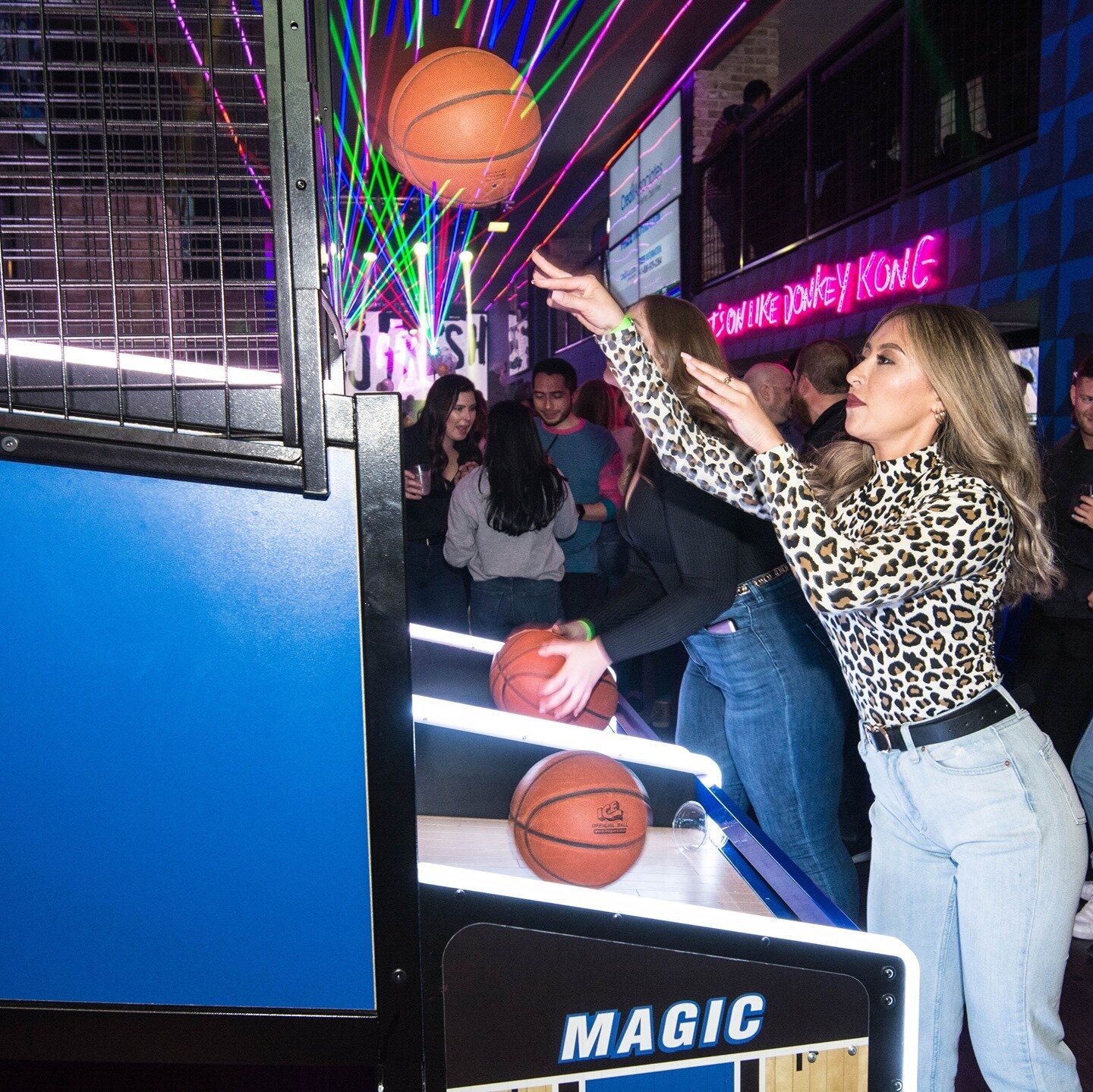 🎶 To all the ladies in the place with style &amp; grace 🎶 (and GAME! 🏀) ⁠
No basic #GNO here - drink specials, arcade &amp; lawn games, sounds by @giuseppetheDJ, every Thursday night! (Details at link in bio &amp; in story) #ParkRecTPA #YouthHasNo