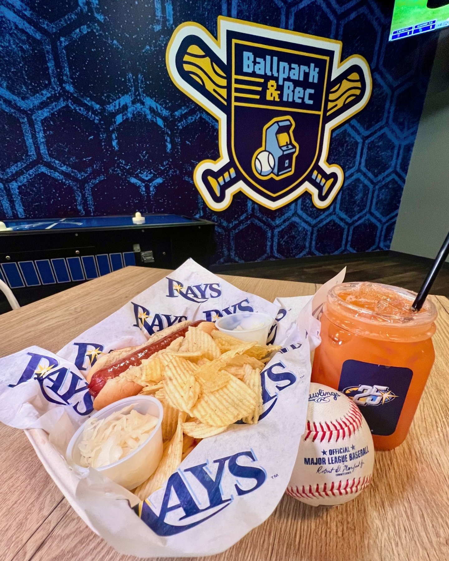 The Rays are never down with snacks like these to keep them up ⚾️💥

#ballparkrec #raysup