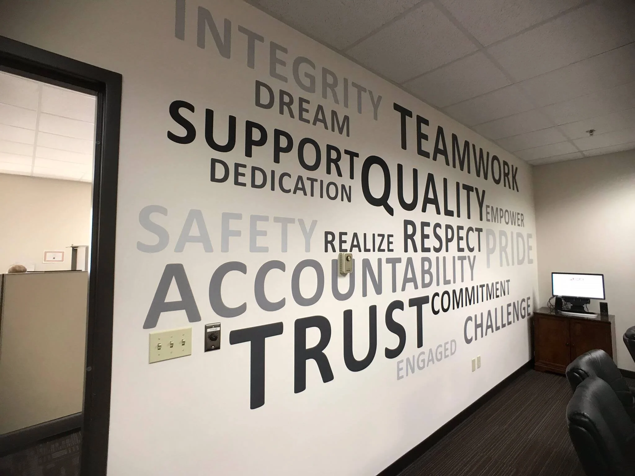 Wall Lettering