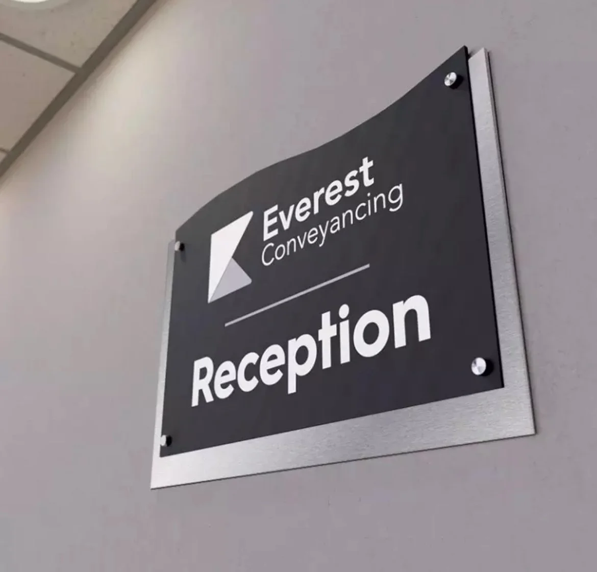 Reception Sign