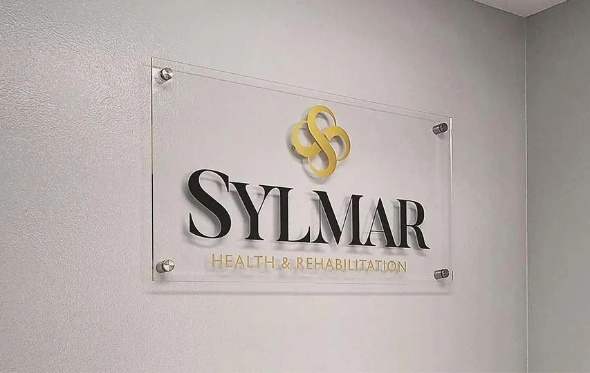Custom Logo On Clear Acrylic