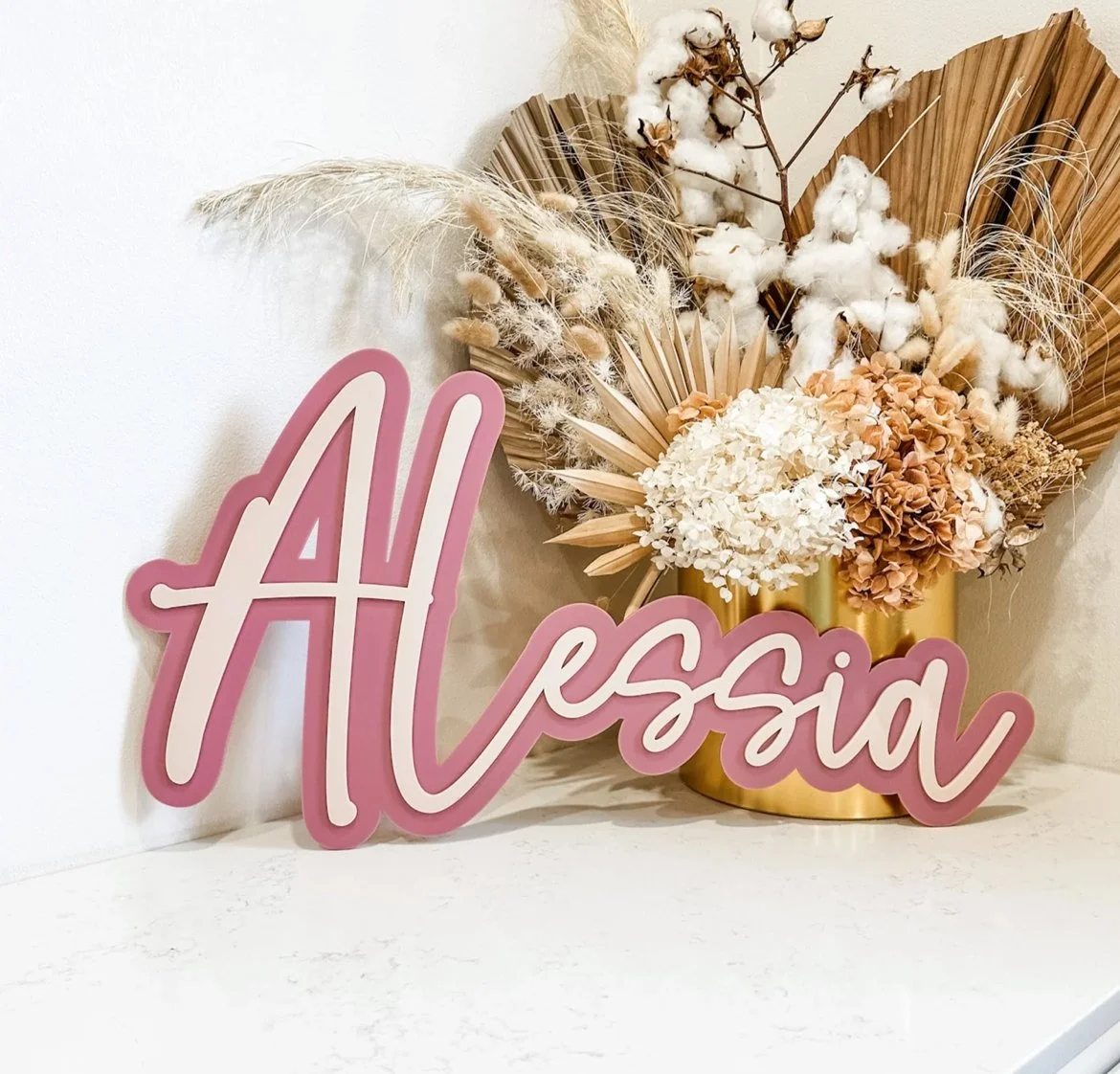 Custom Acrylic name