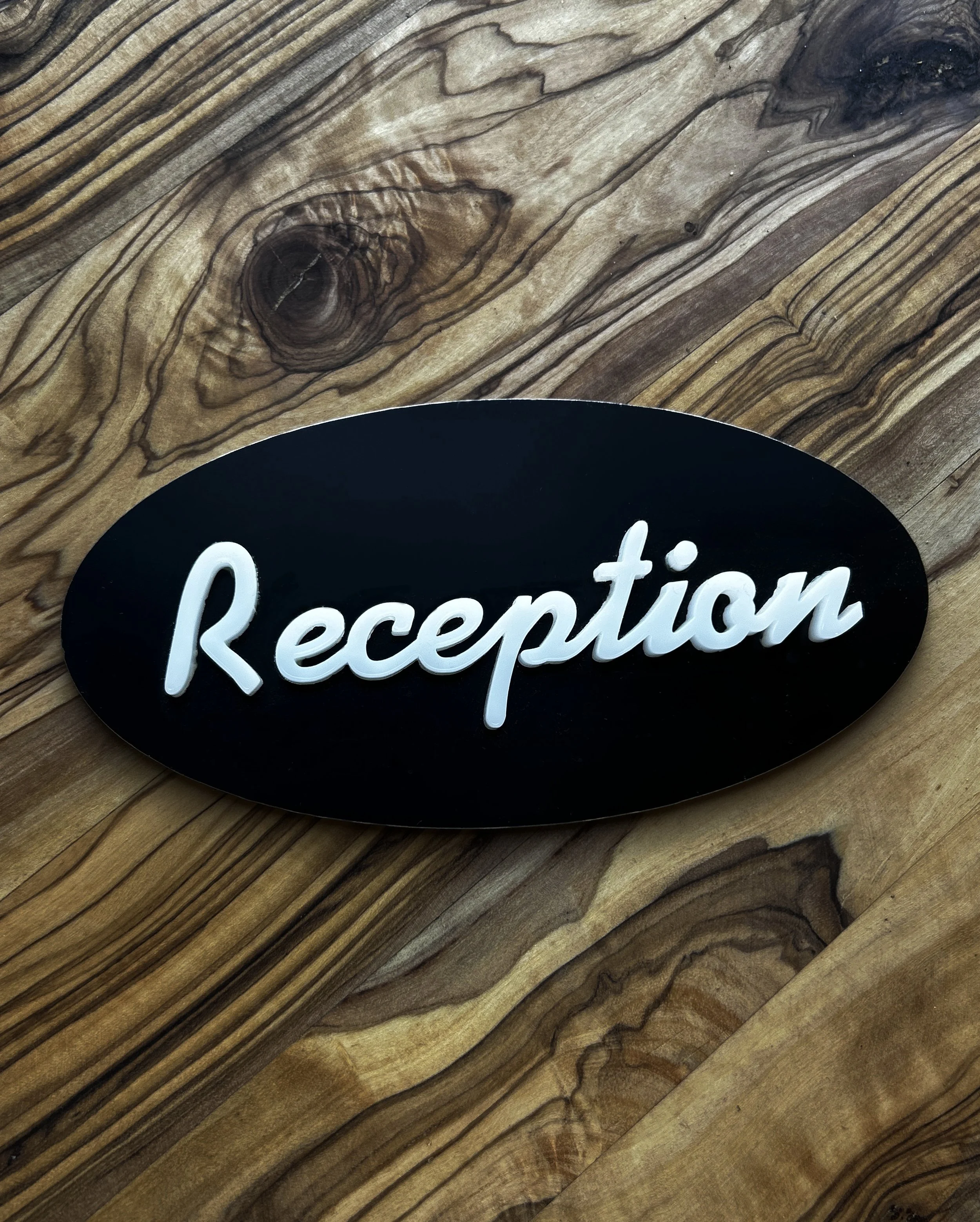 Reception Sign