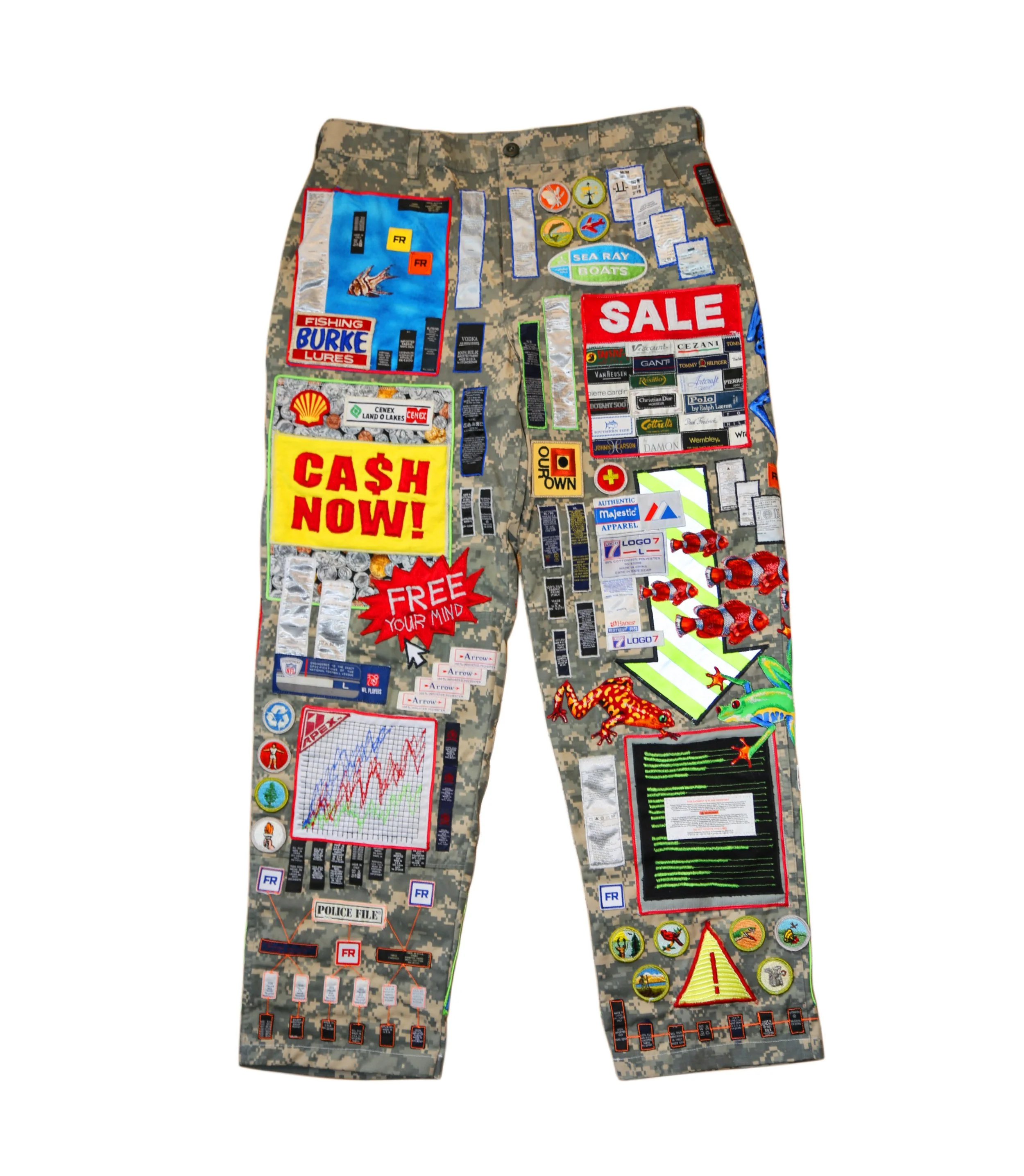 1 of 1 Virus Pants Size 31-35 Waist