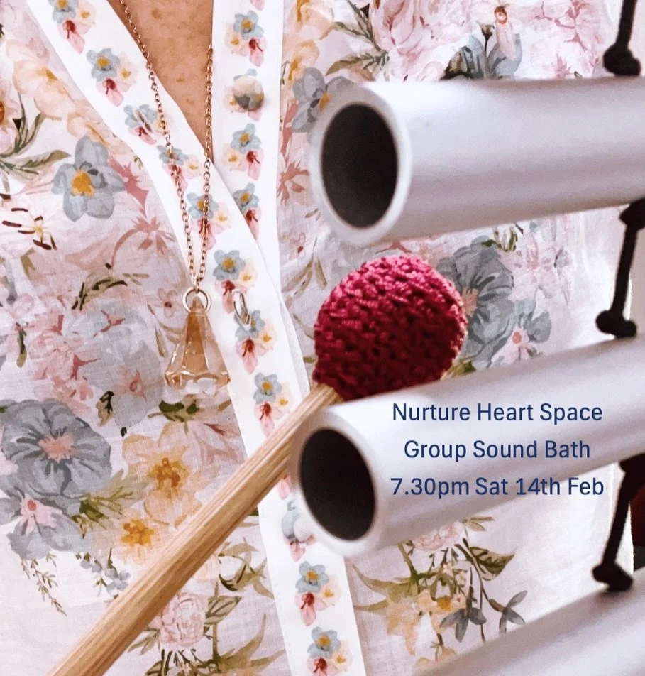 You are invited to join an intimate group in a candlelit studio for a gentle night of self love, nurture and self care immersed in the soothing soundscape to open your heart space and support your nervous system.

Nurture (Heart Space)
Sat 14th Feb
7