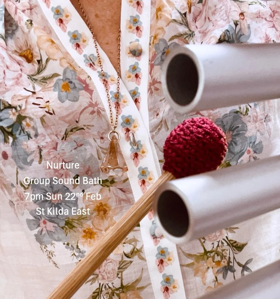 Would you like to be wrapped up in a bubble of soothing sound &amp; float into deep relaxation in a trance like state where self healing can occur?

You&rsquo;re invited to join an intimate group in a private studio for a gentle sensory immersion car