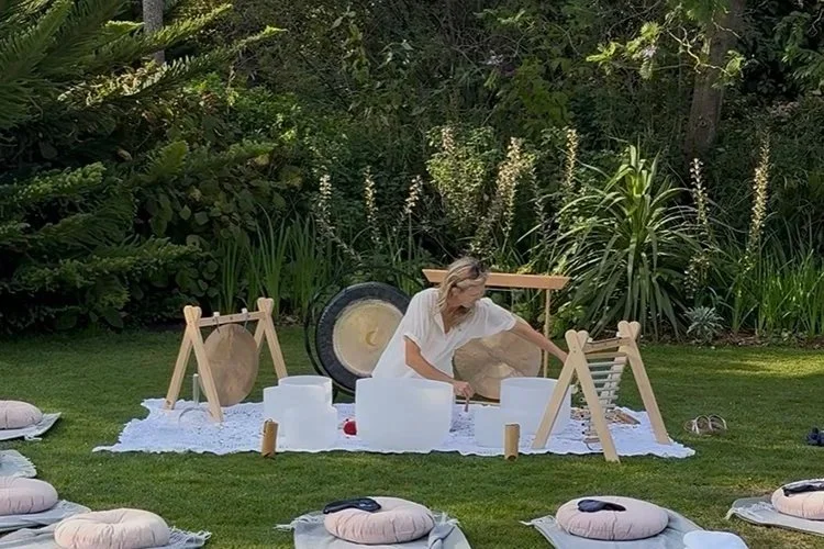 sound healing melbourne sound bath in the garden outdoor sound bath private sound bath group sound healing group sound bath