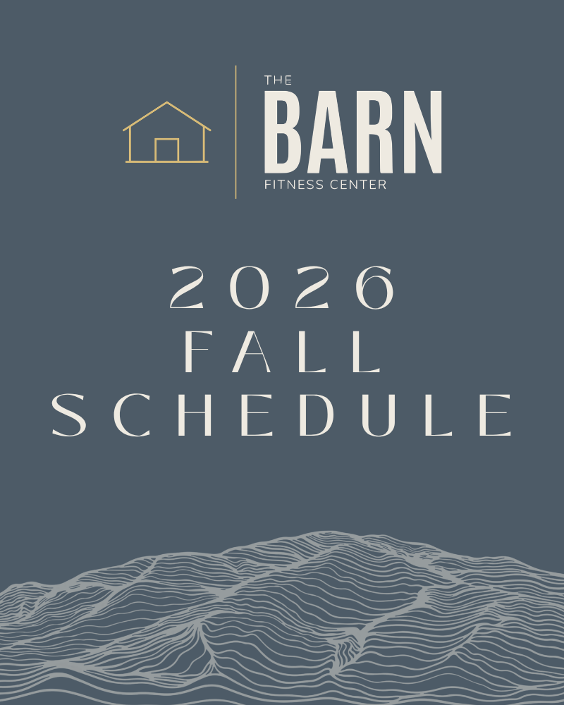 Fall 2026 Schedule