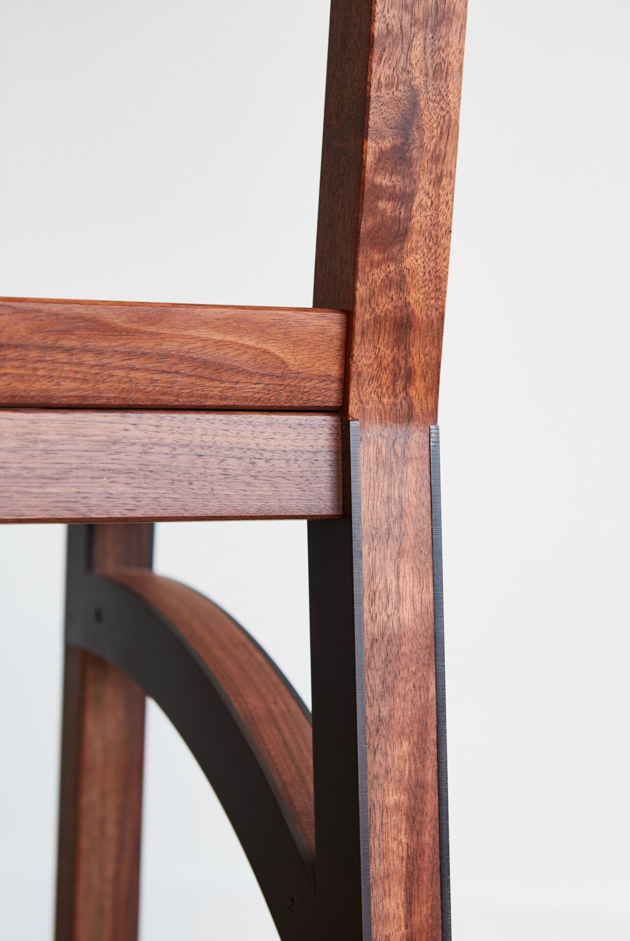 Custom bar stools perfect for entertaining for dinner parties and family gatherings. Low-back chairs combine handcrafted woodworking with custom metalwork to produce modern chairs with a contemporary flair. Handmade in Richmond, VA. Custom concrete f