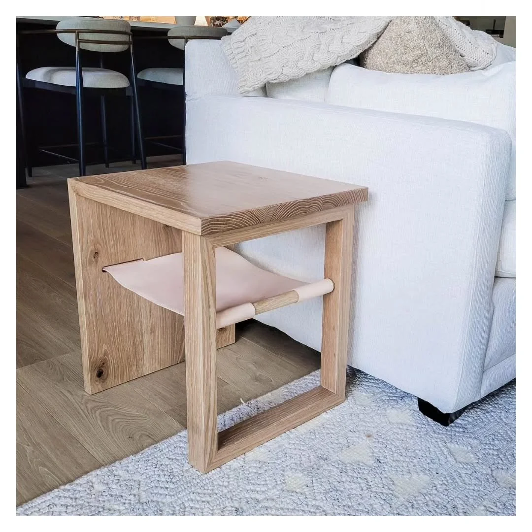 One of my favorite parts of custom furniture is the collaborative designs I get to build. Last year, I created this pair of side tables in a dream project with @jtwdesignllc and @awlsnap .

I cherish the clean lines and subtle details. A slotted dowe