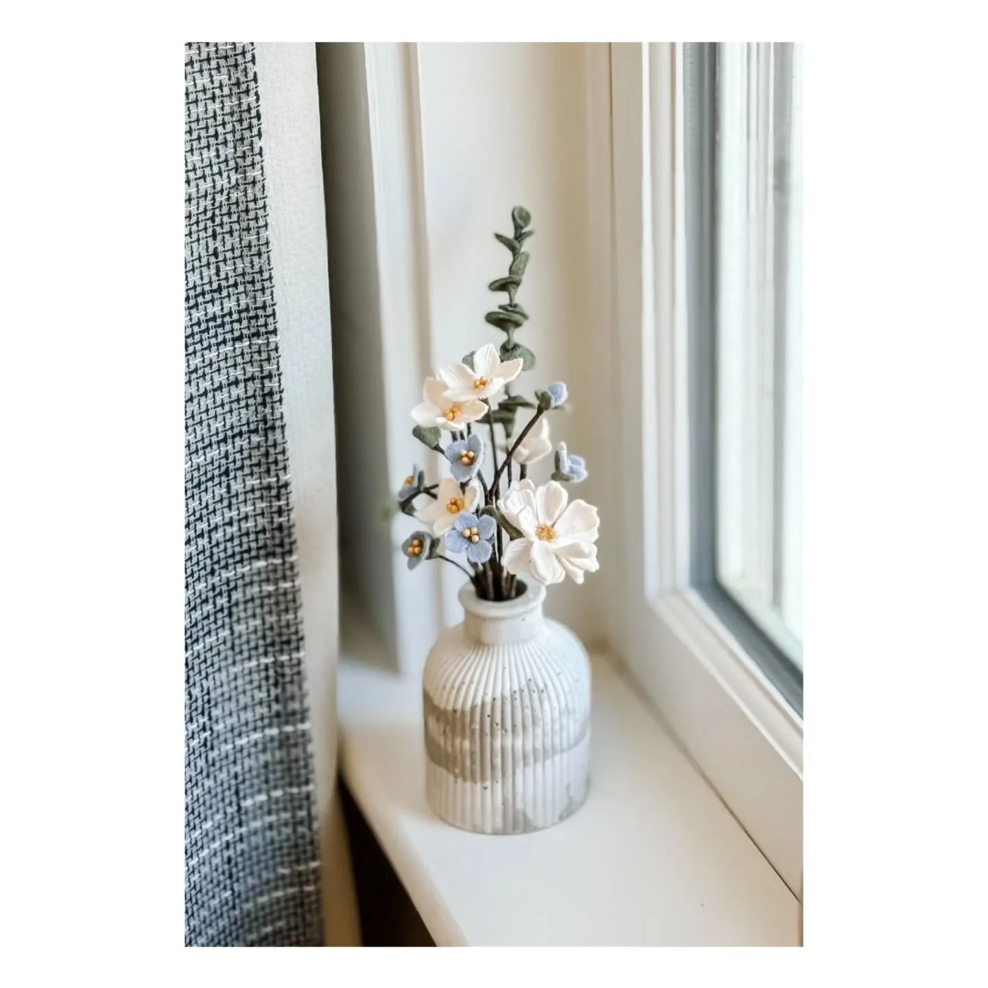 I couldn't do what I do without my extremely talented sister. Please give her a follow at @sewsonghandmade

It's not just the tedious, hand-crafted felt flowers or the textile wall art that I love... it's how she has supported me over the years. How 