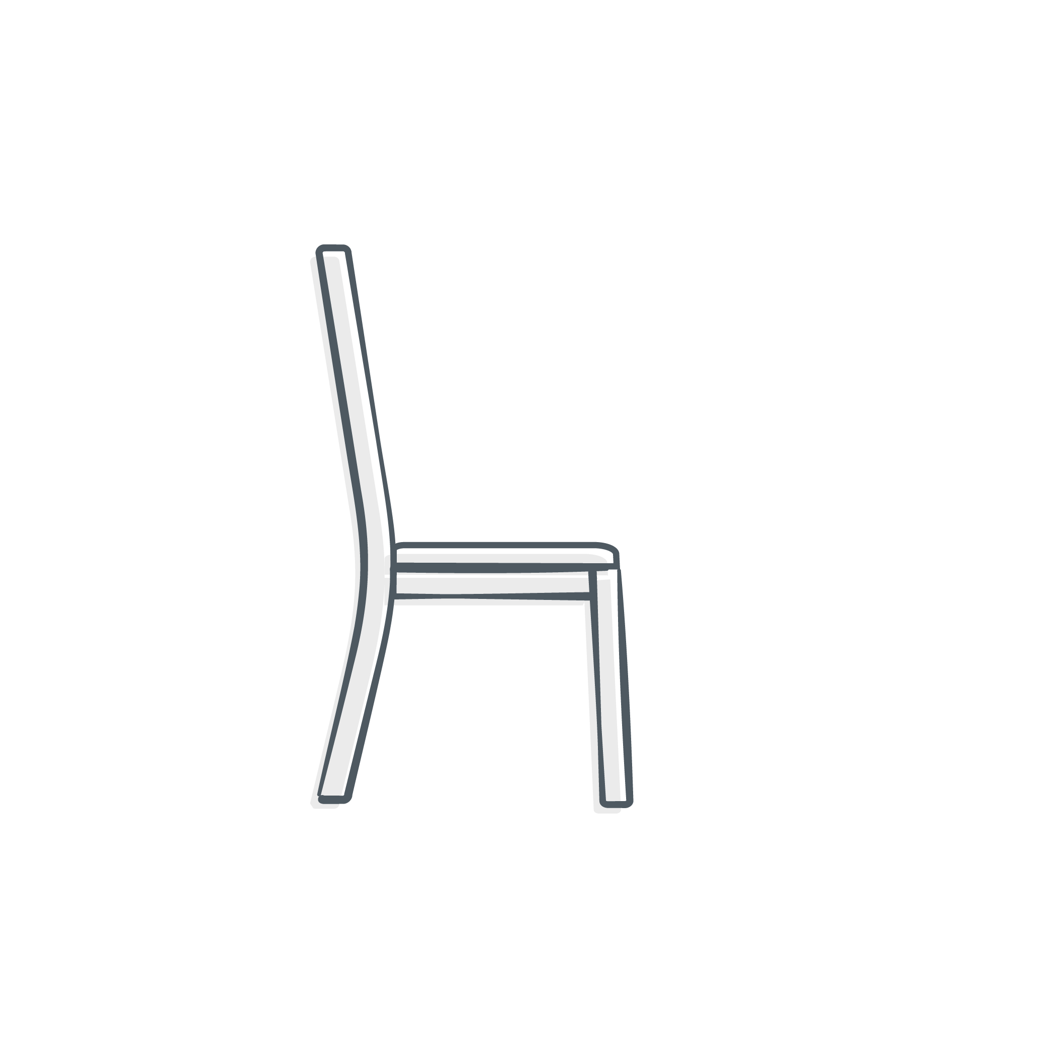 Custom dining chairs by Alicia Dietz Studios are the perfect accent to concrete countertops, concrete bars, live edge wood dining tables, and concrete bars in homes, commercial spaces, and restaurants alike.