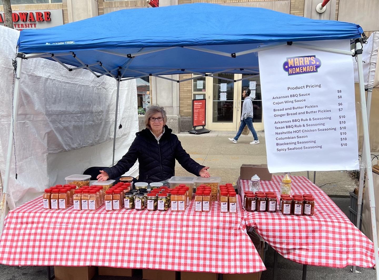 We have taken it to the streets! Today we are on the Upper West Side. Broadway between 113th and 114th! Come see us and taste it too! #NYC #StreetFair #Columbia area