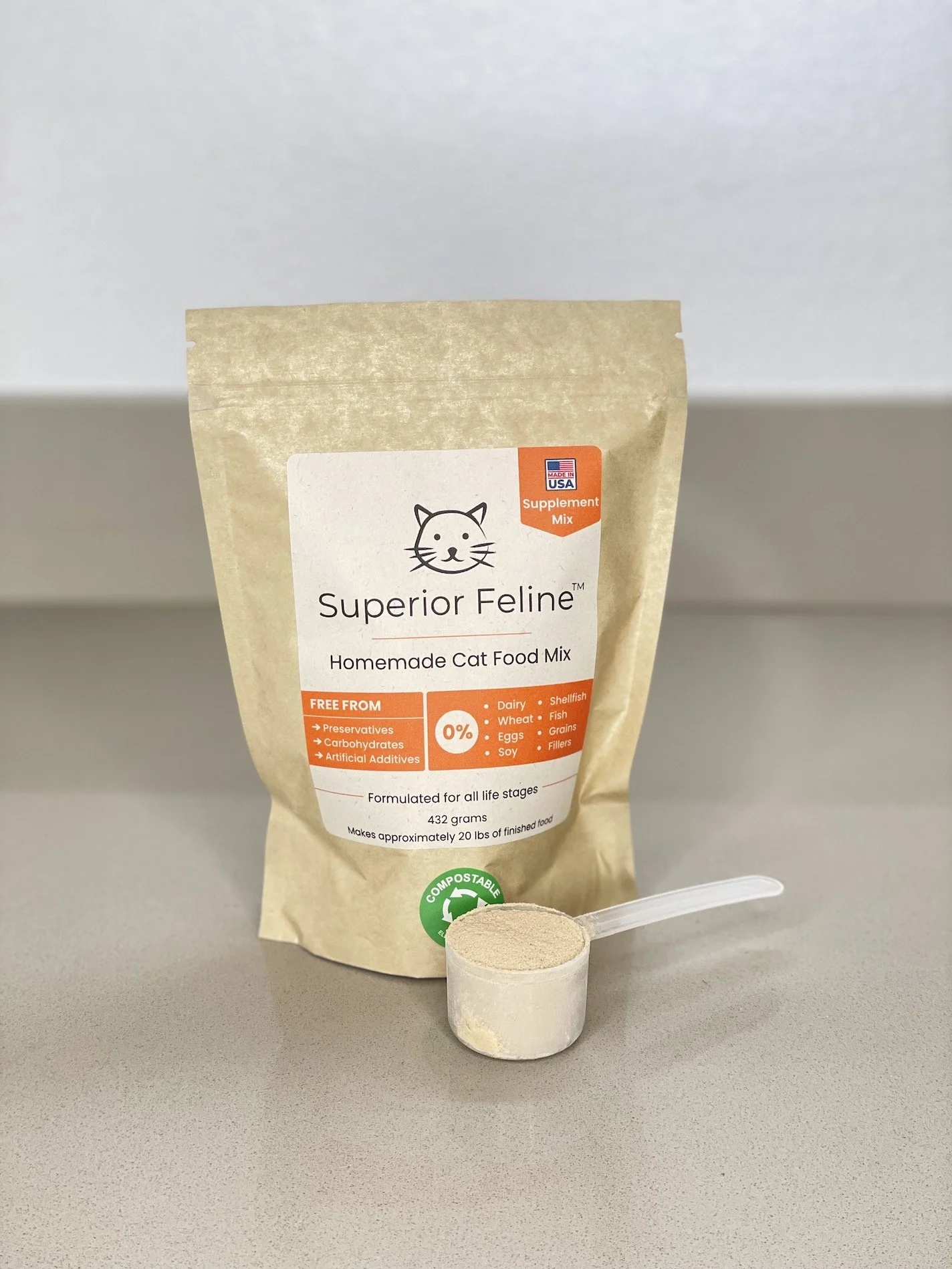 Homemade Cat Food Supplement Mix — Superior Feline