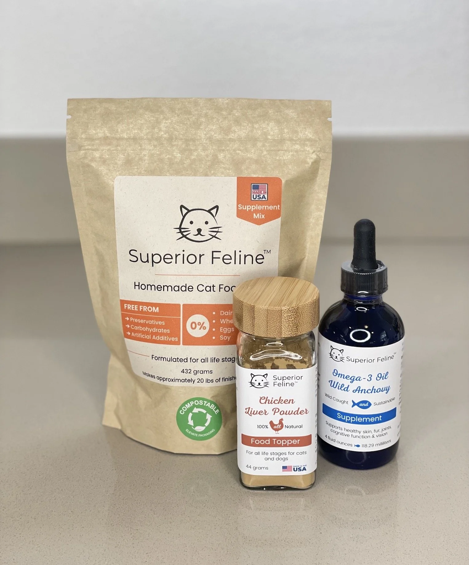 Homemade Cat Food Supplement Mix — Superior Feline