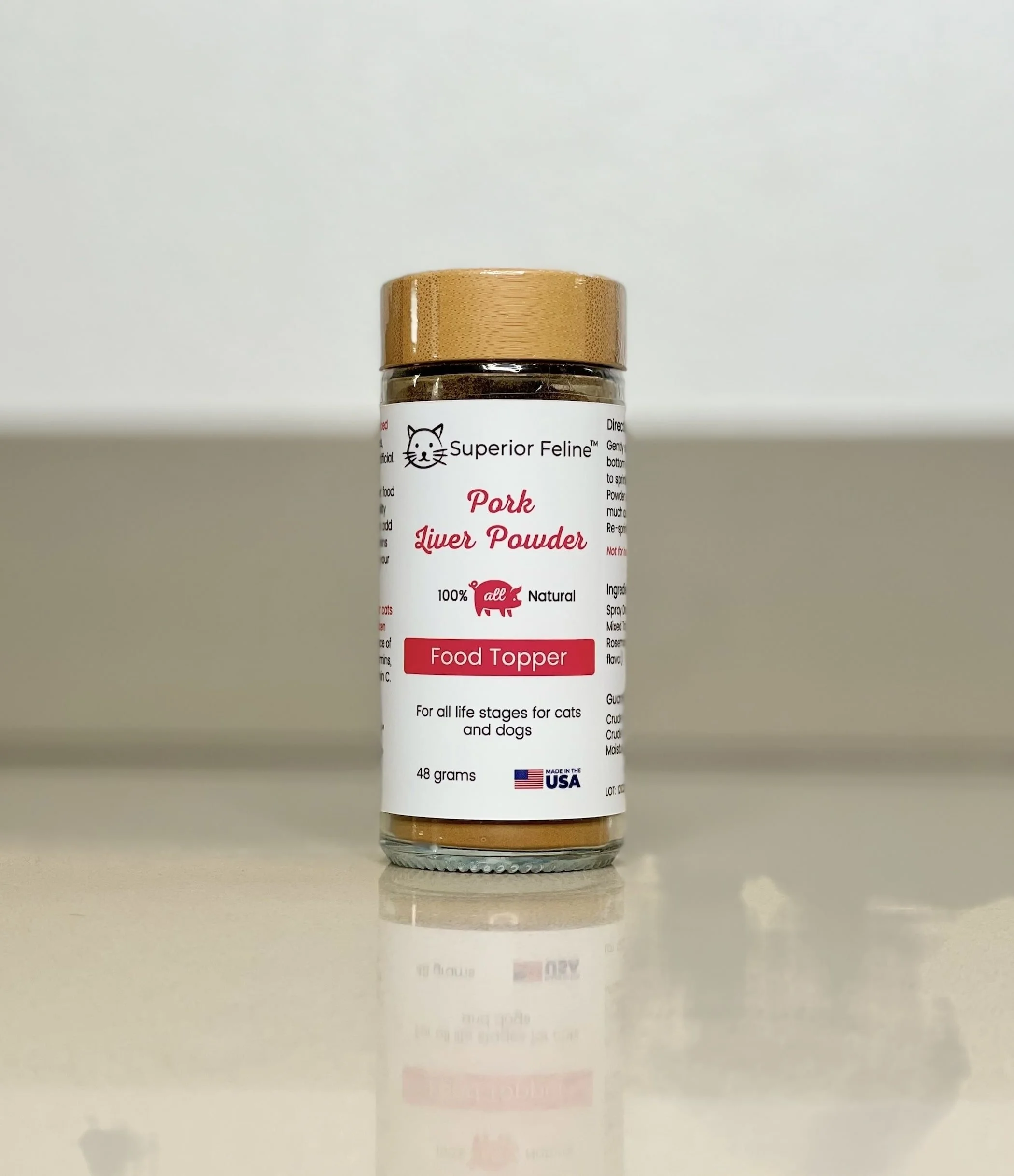 Liver Powder Plus Pet Food Topper Superior Feline liver-powder-plus-pet-food-topper-superior-feline