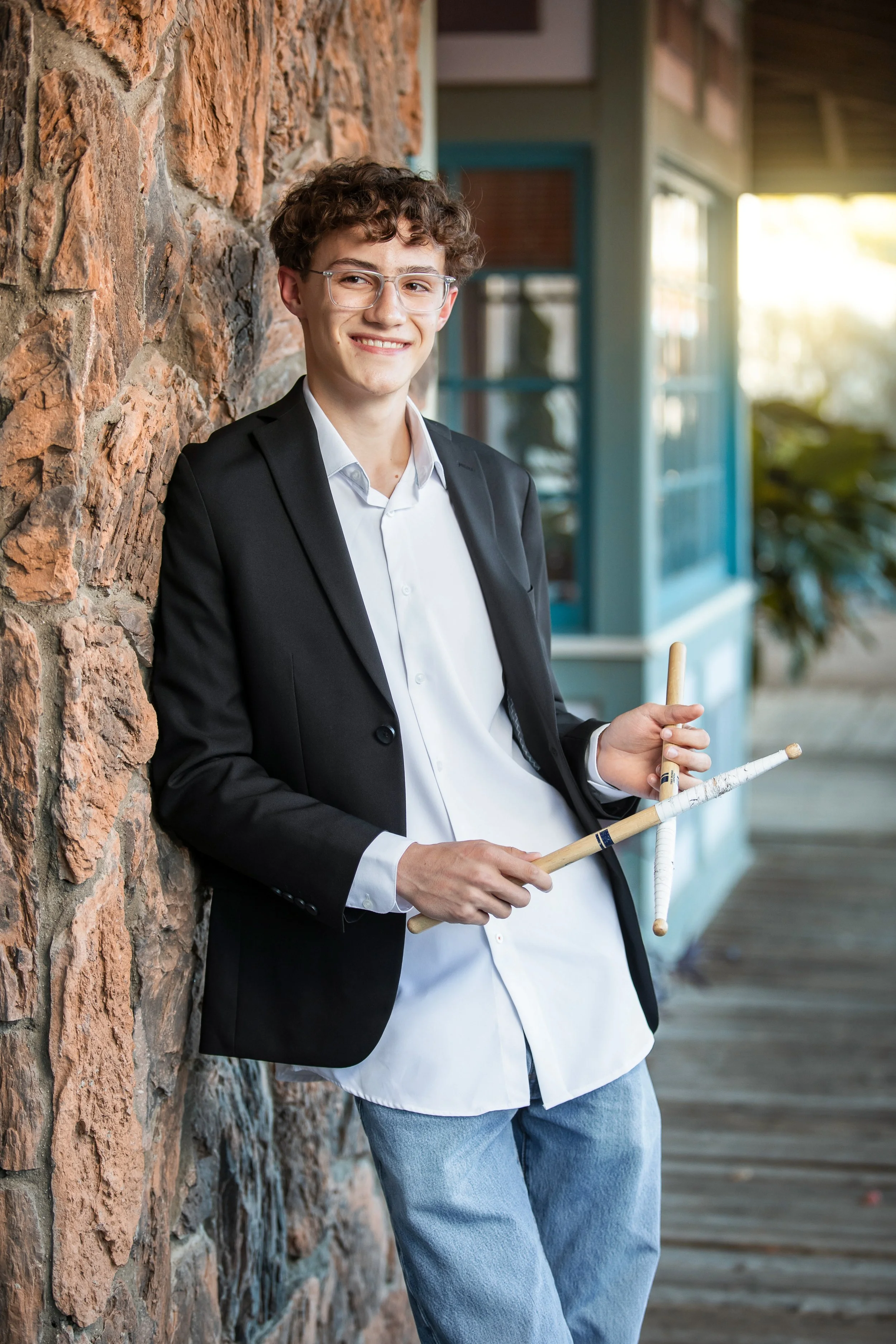 drummer senior photos