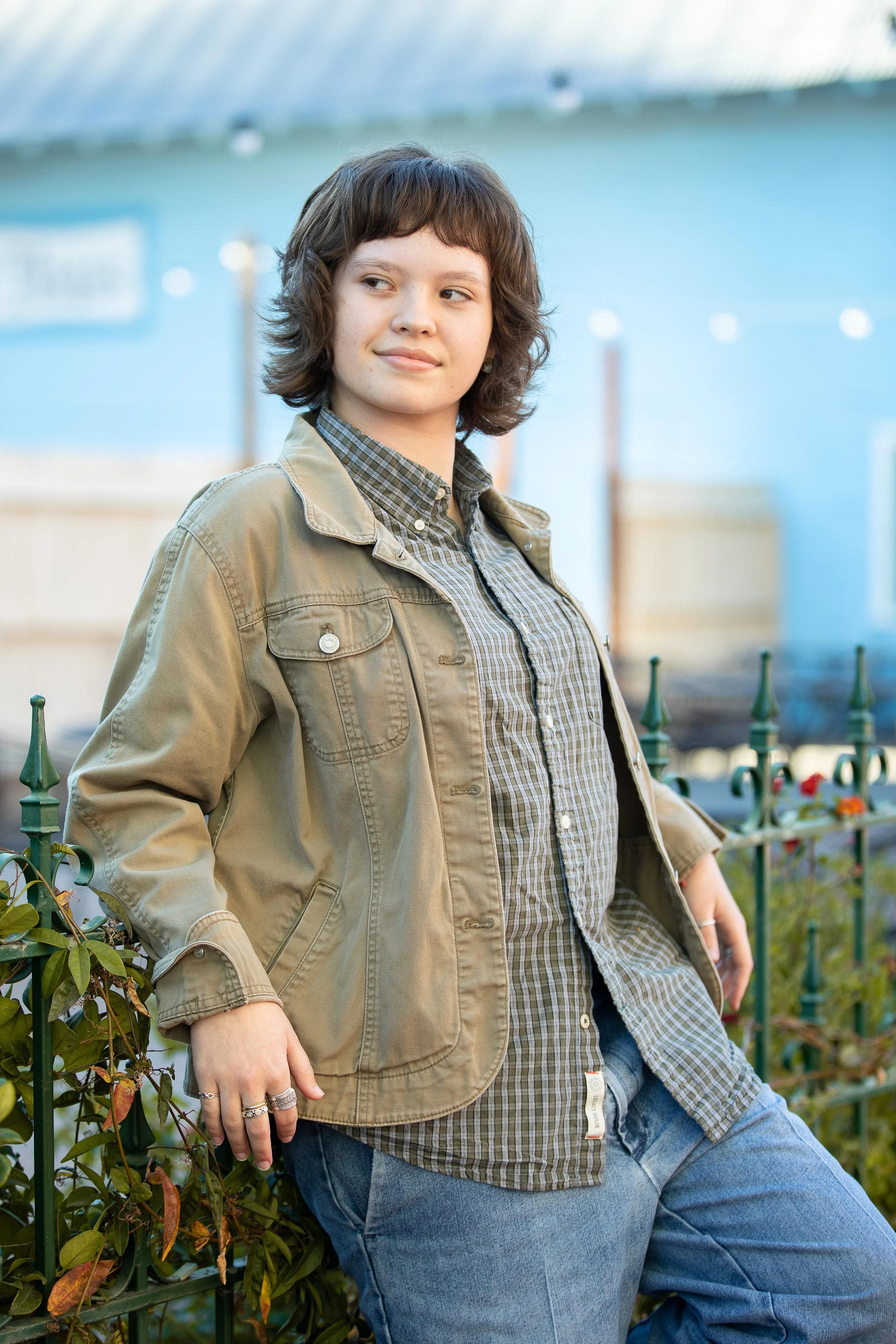 outdoor senior photos