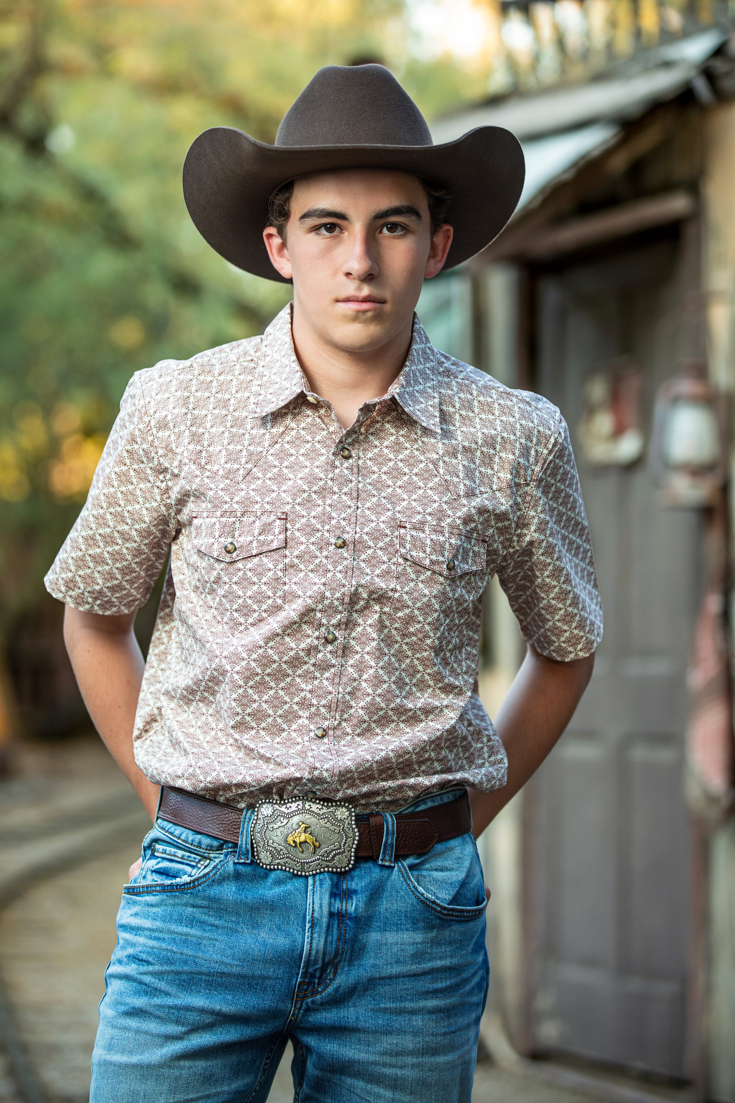 cowboy senior photos