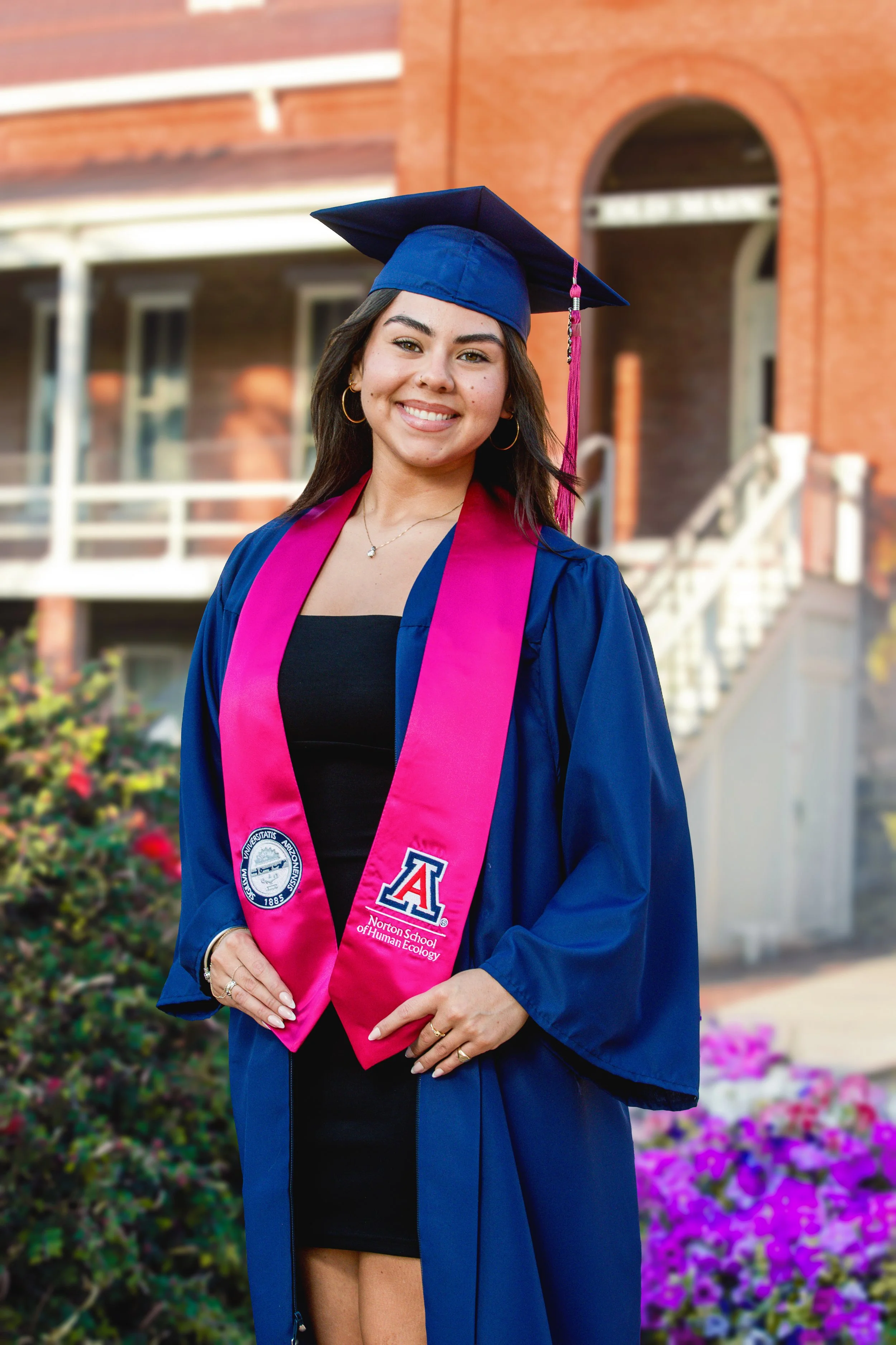 collage graduation portraits