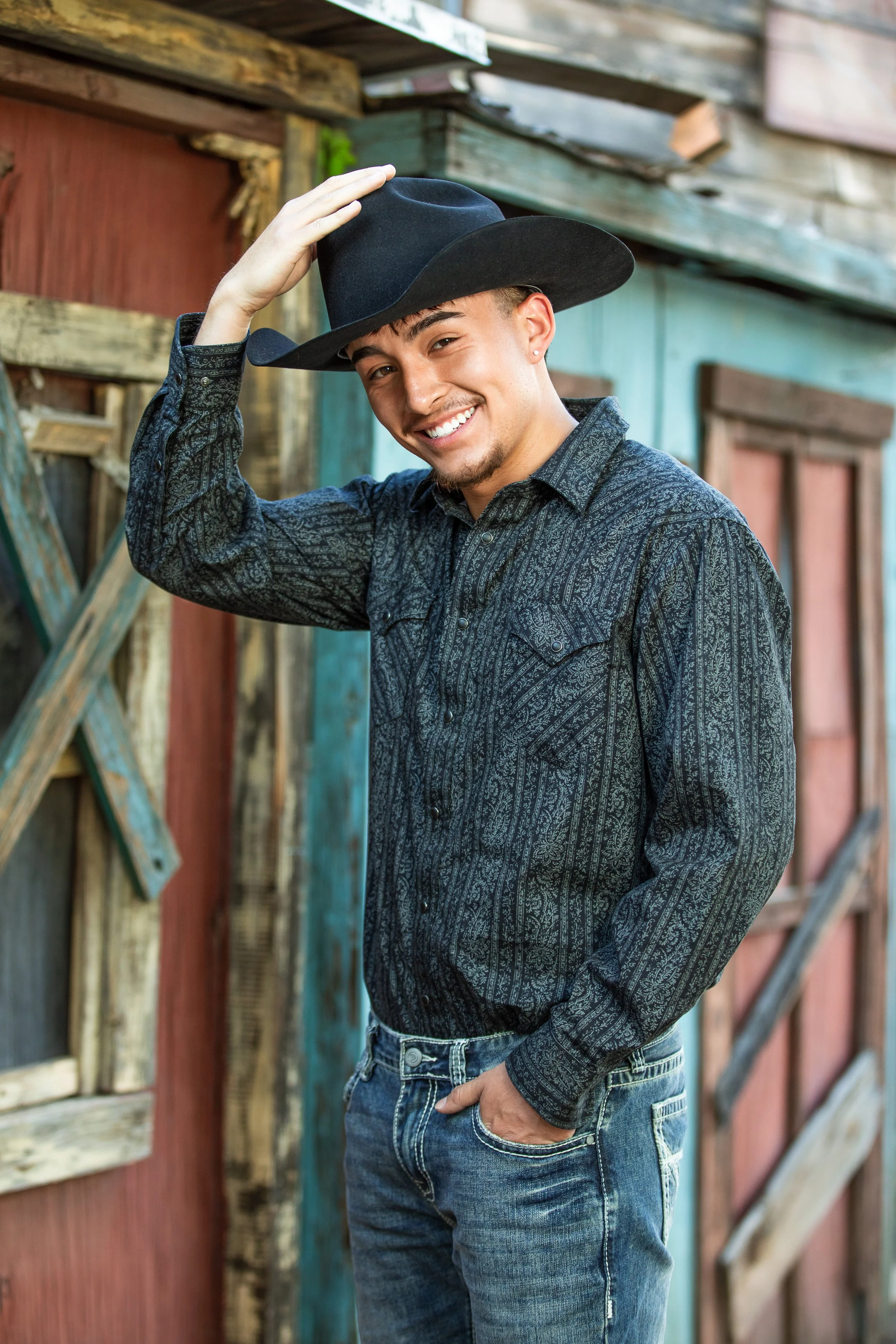 cowboy senior photos