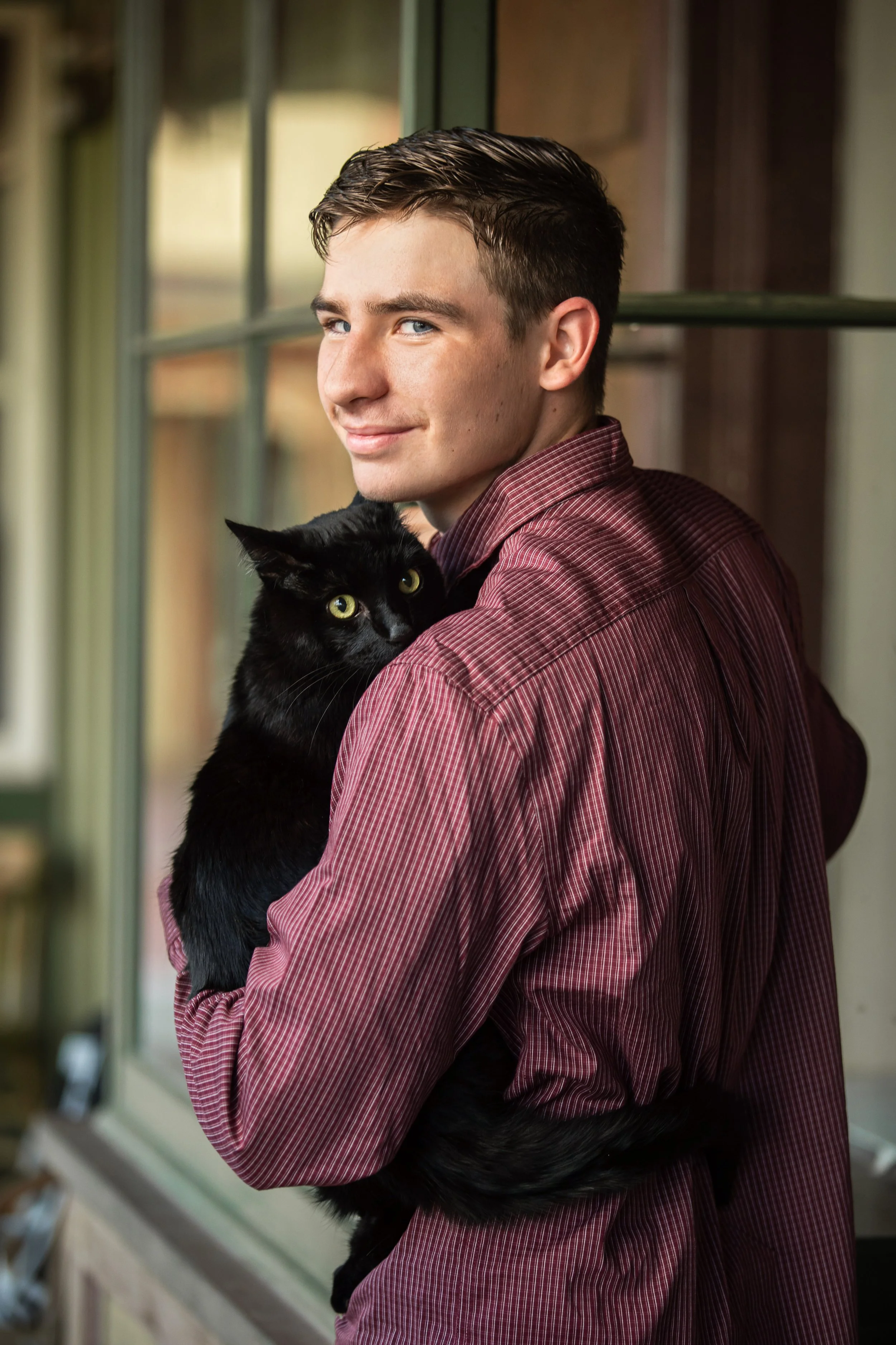cat senior portraits