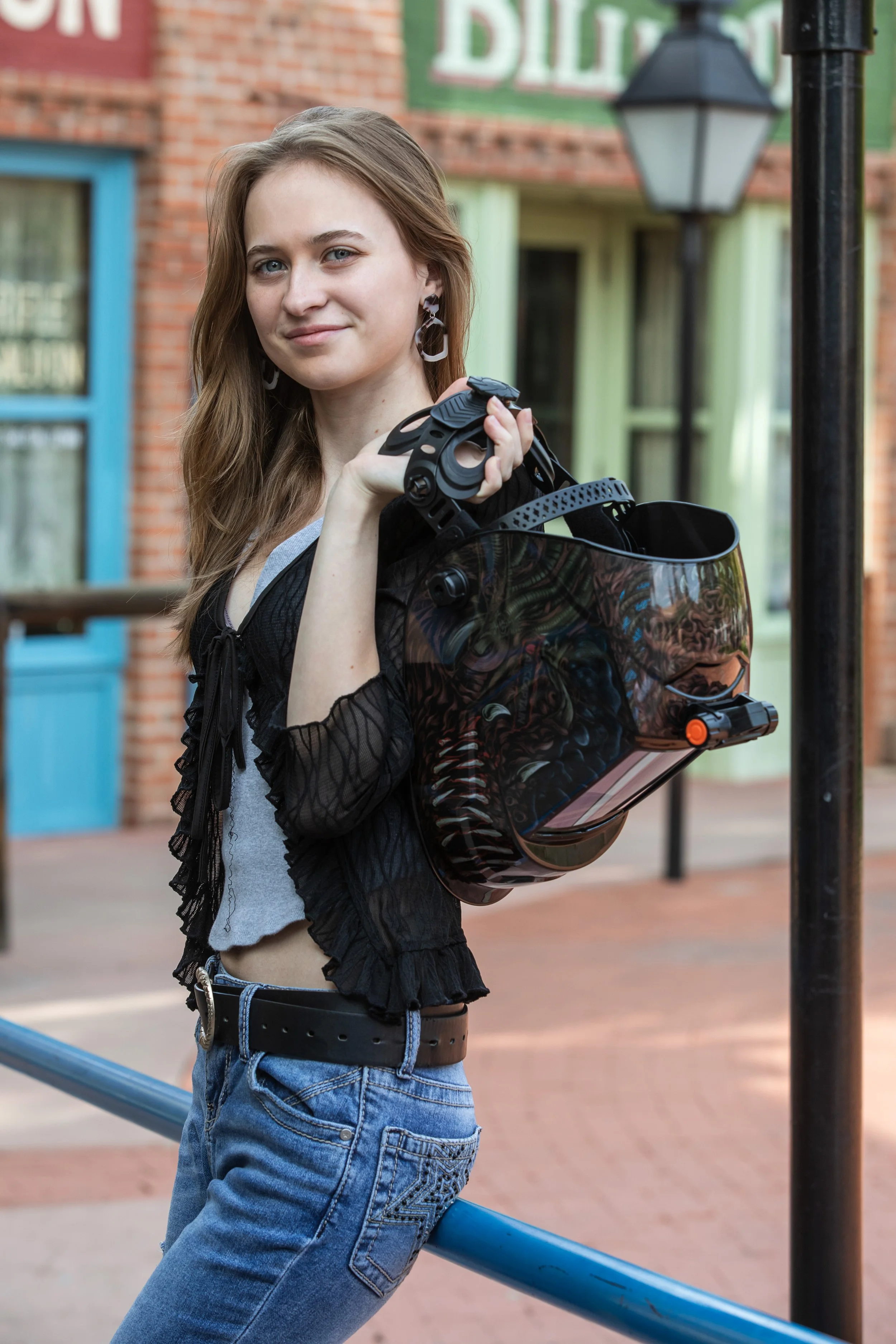 welding senior portraits