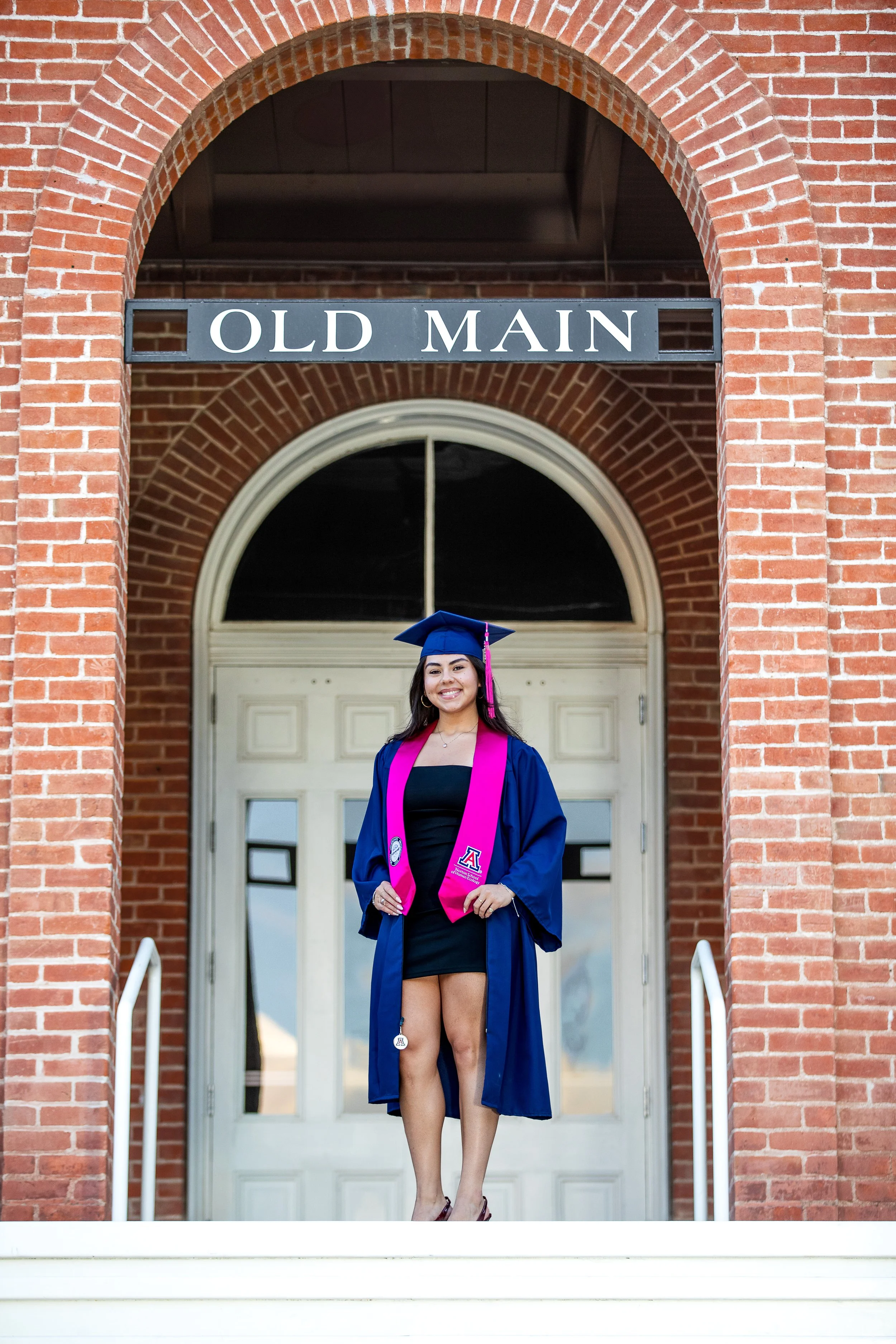 old main at the university of Arizona portraits