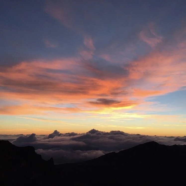Sunrise over The Mountains