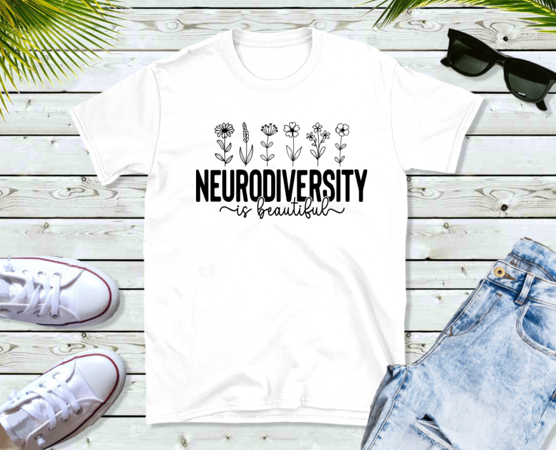 Neurodiversity Is Beautiful - one color