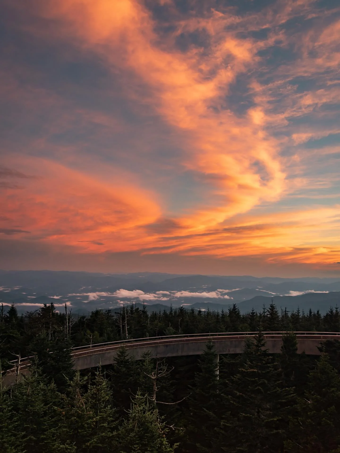 So, Tennessee what do we think? Will we relive the blizzard of &lsquo;93 this weekend or will this be another false alarm?❄️

#gsmnp #clingmansdome #northcarolina #hiking #travelgram