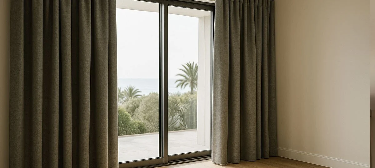 What Are the Best Curtain Options for Large Sliding Doors on the Sunshine Coast?